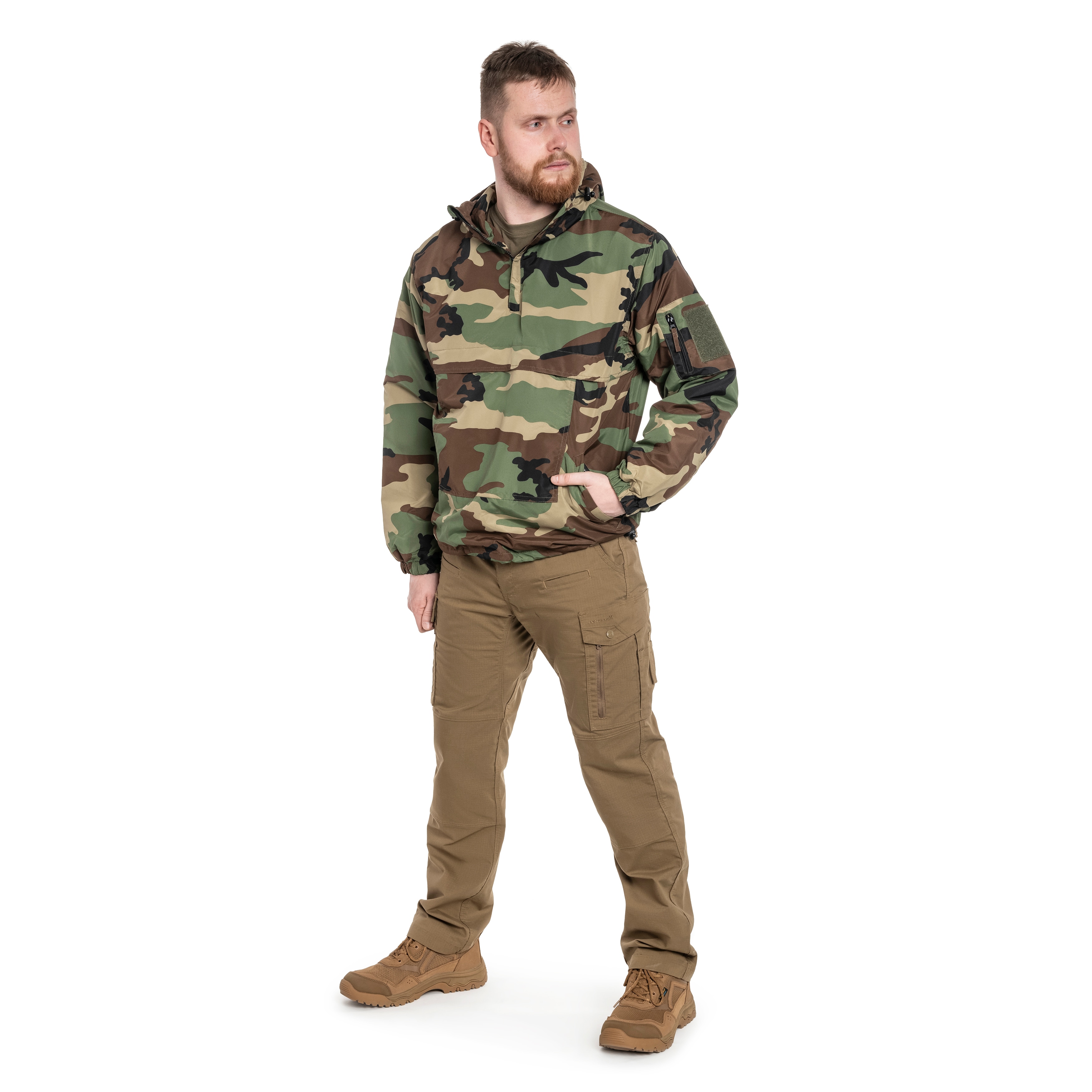 Mil-Tec Winter Combat Anorak Takki - Woodland