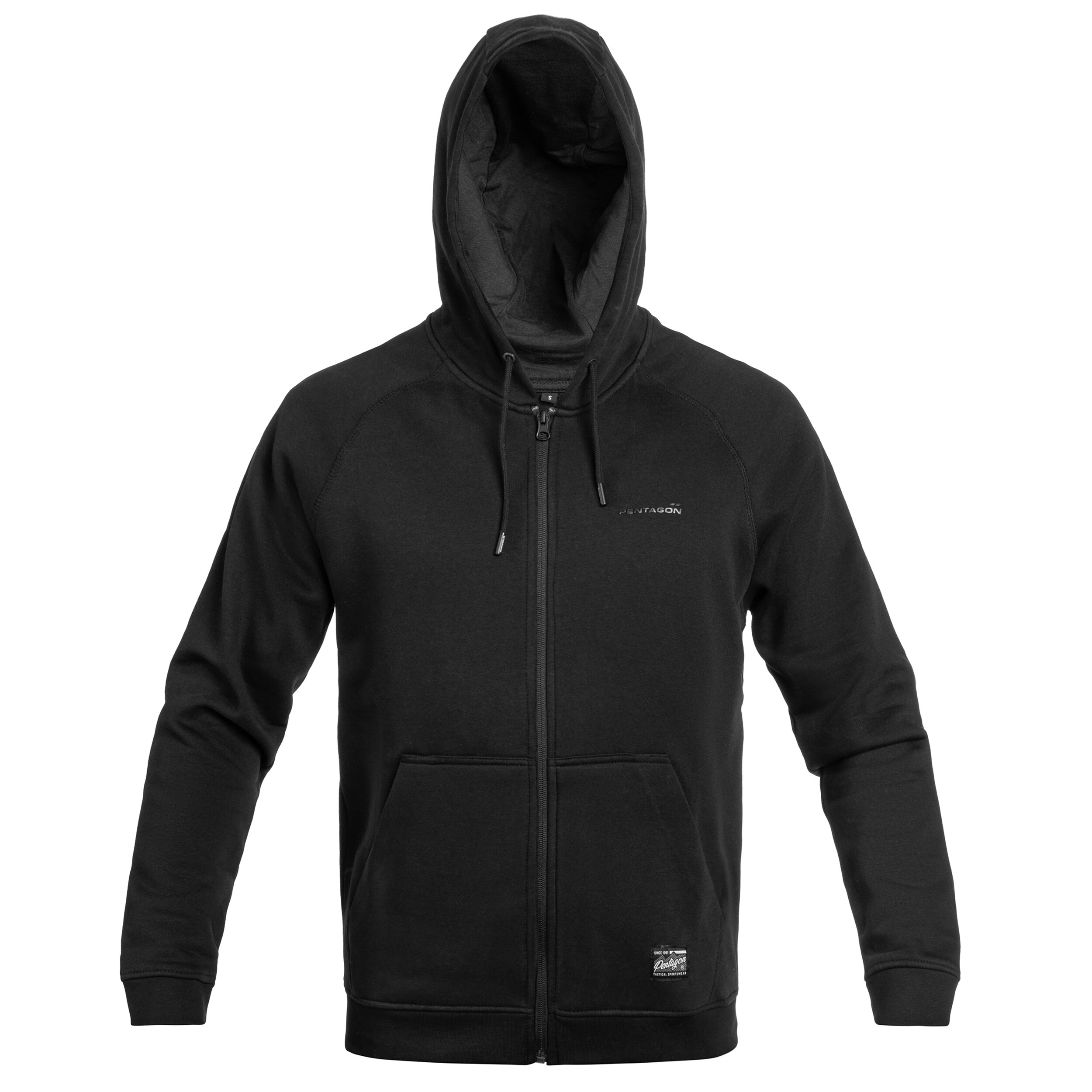 Pentagon Phaeton Zip -huppari - Black