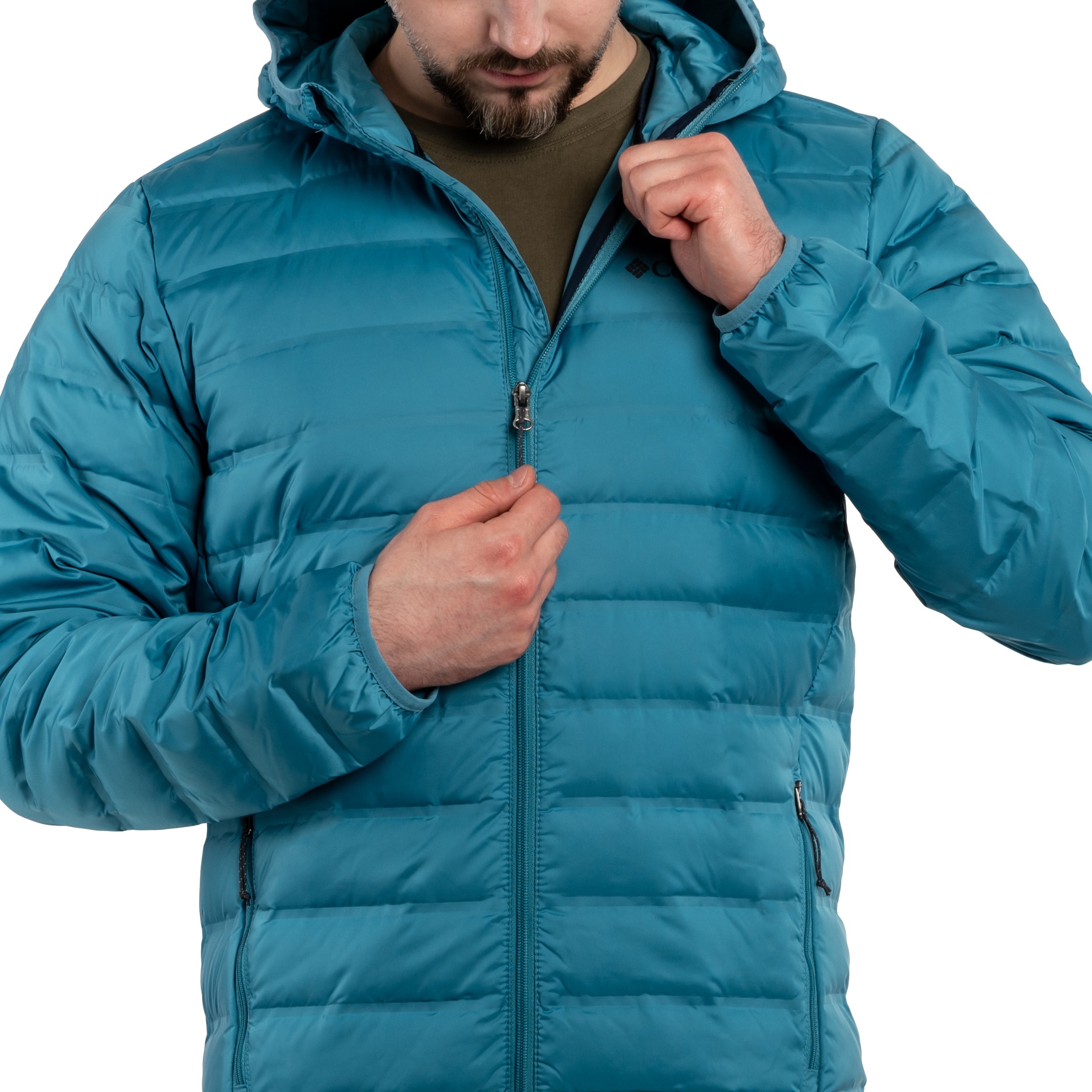 Columbia Lake 22 Down Hooded Jacket Takki - Shasta