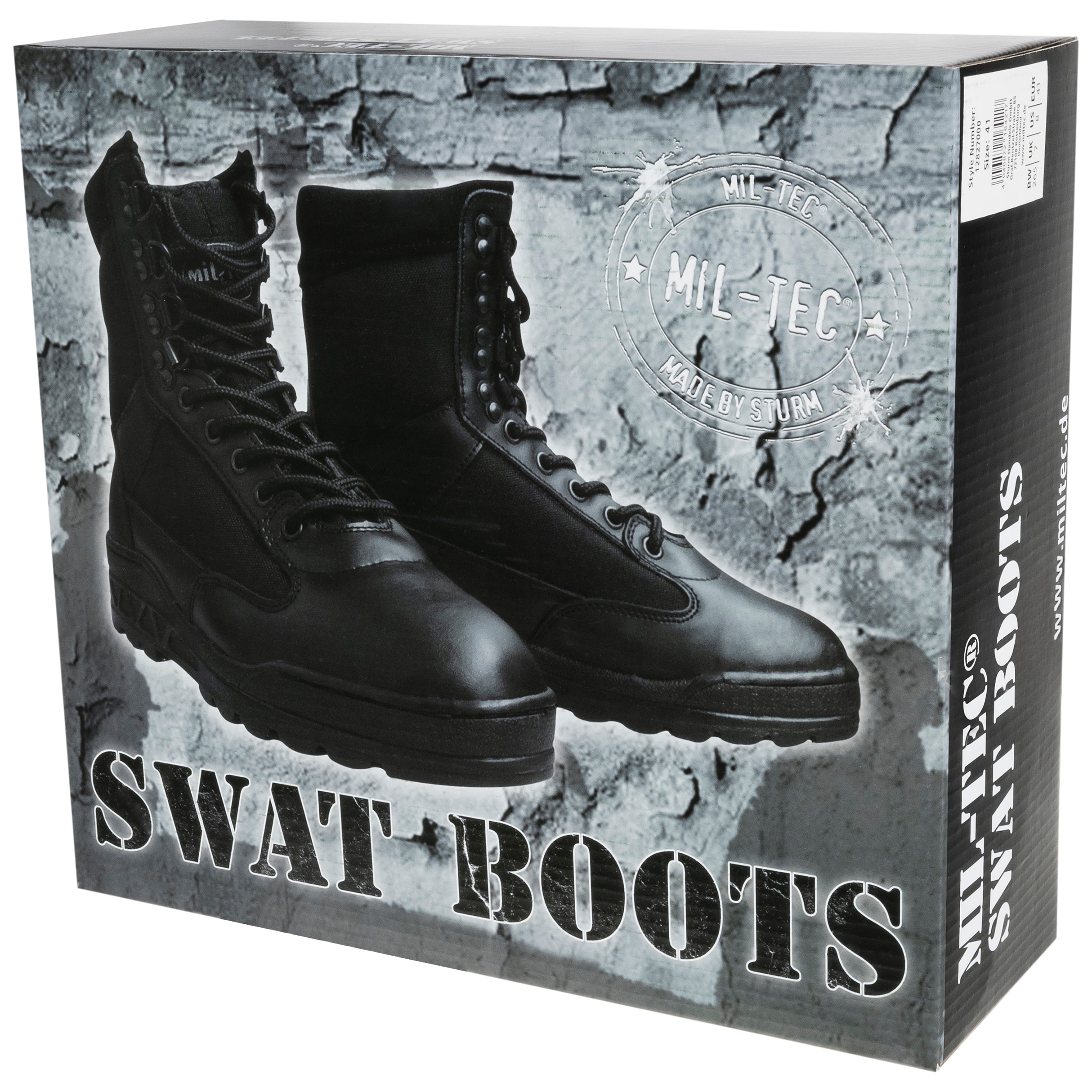 Mil-Tec SWAT Boots saappaat - Black