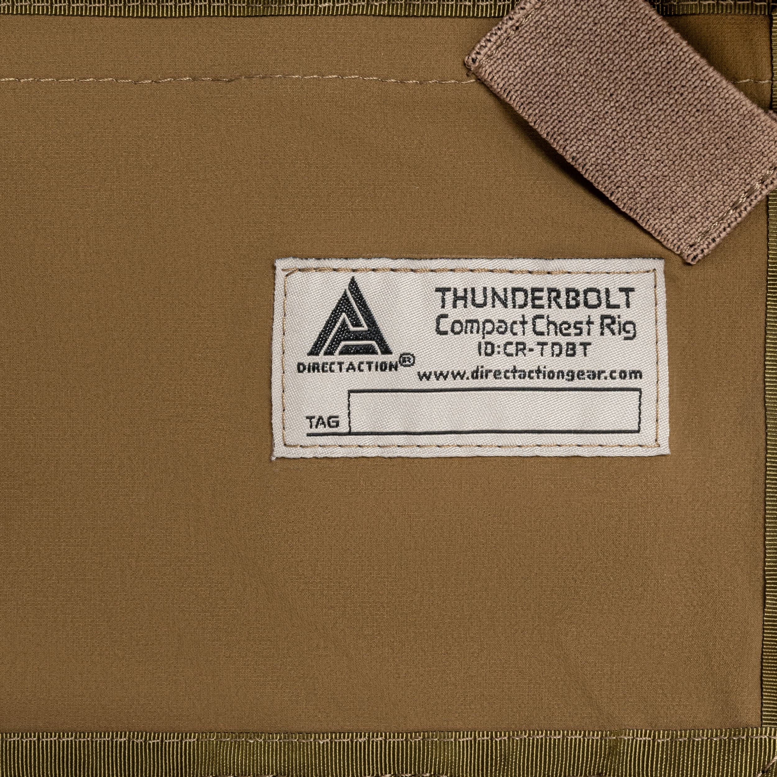 Direct Action Thunderbolt Compact Chest Rig - Coyote