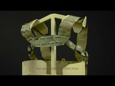 Direct Action Warwick Mini Chest Rig Taktinen Liivi - Coyote Brown