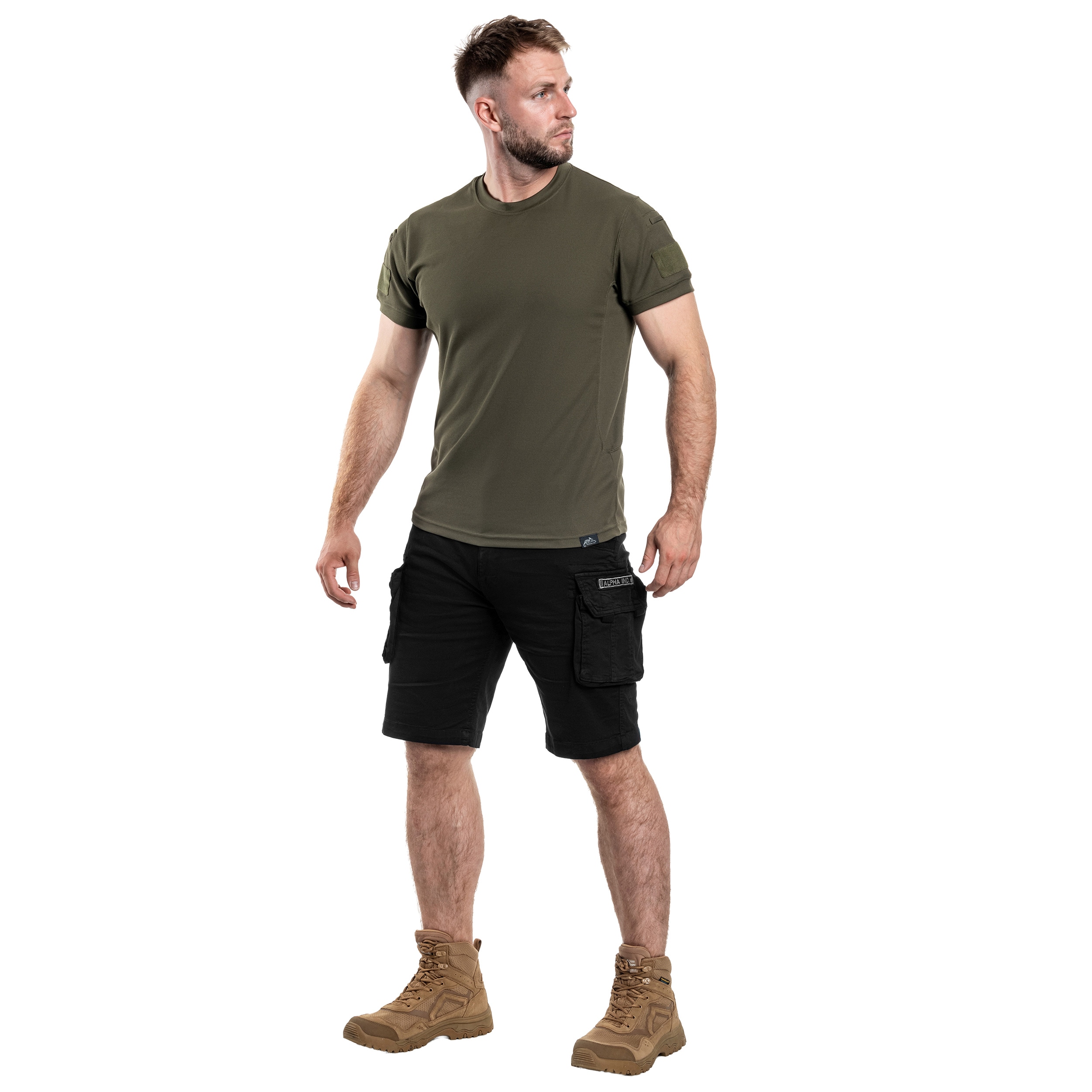 Alpha Industries Crew Short Shorts - Black