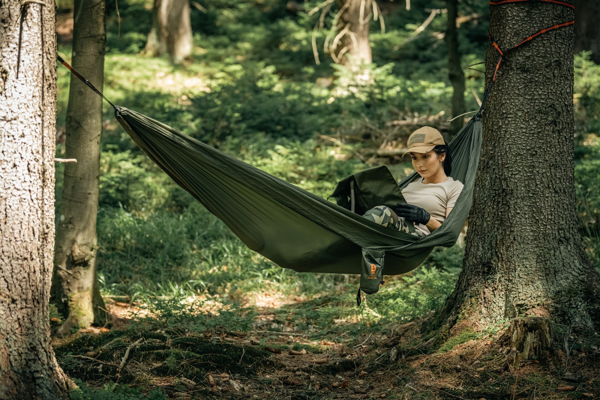 Badger Outdoor Forest Riippumatto - Olive