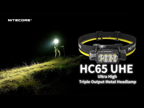 Nitecore HC65 UHE Otsalamppu 2000 lumen -