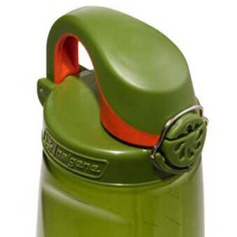Nalgene On The Fly Pullo 710 ml - Juniper/Juniper Orange Cap