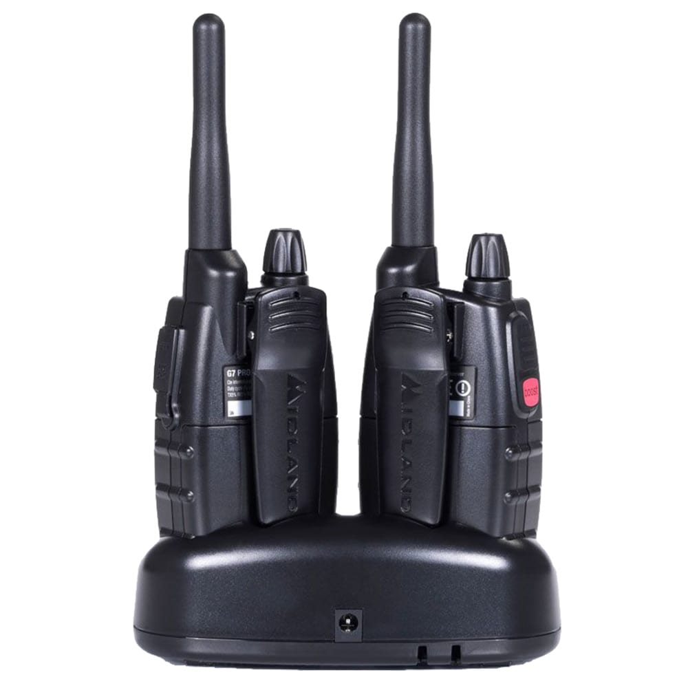 Midland G7 Pro PMR Radiopuhelin 2 kpl - Black