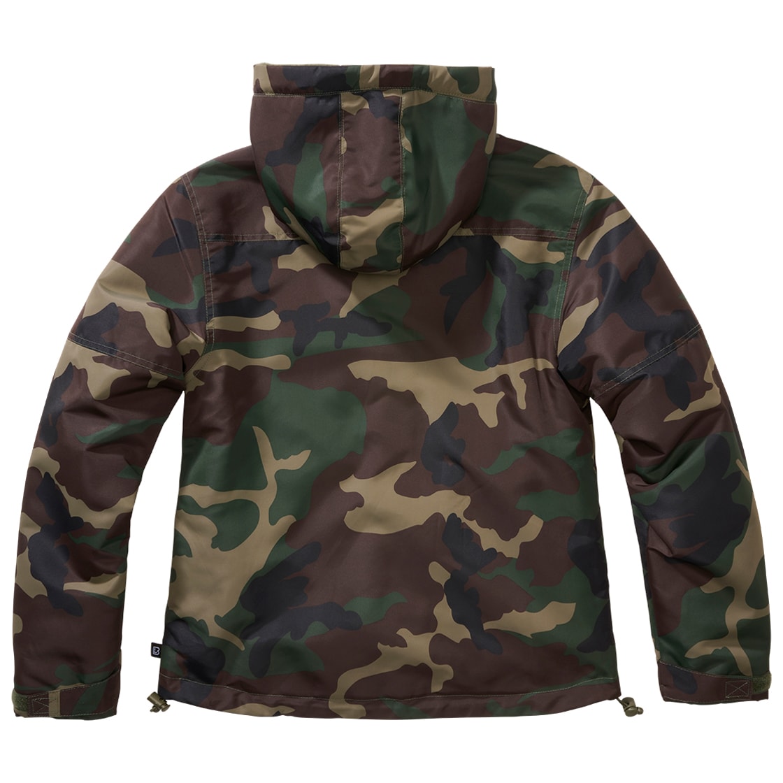 Brandit Windbreaker Frontzip Naisten Takki - Woodland