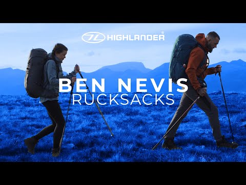 Highlander Outdoor Ben Nevis 65 l Reppu - Grey