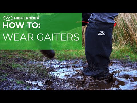 Highlander Outdoor Glenshee Lasten Säärystimet - Black