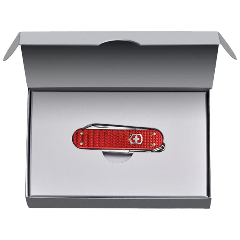 Victorinox Classic Precious Alox Linkkuveitsi - Iconic Red