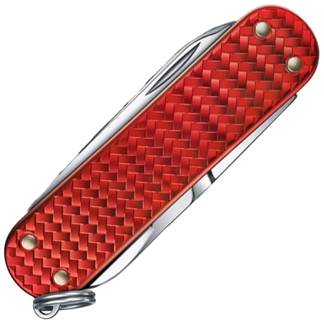 Victorinox Classic Precious Alox Linkkuveitsi - Iconic Red