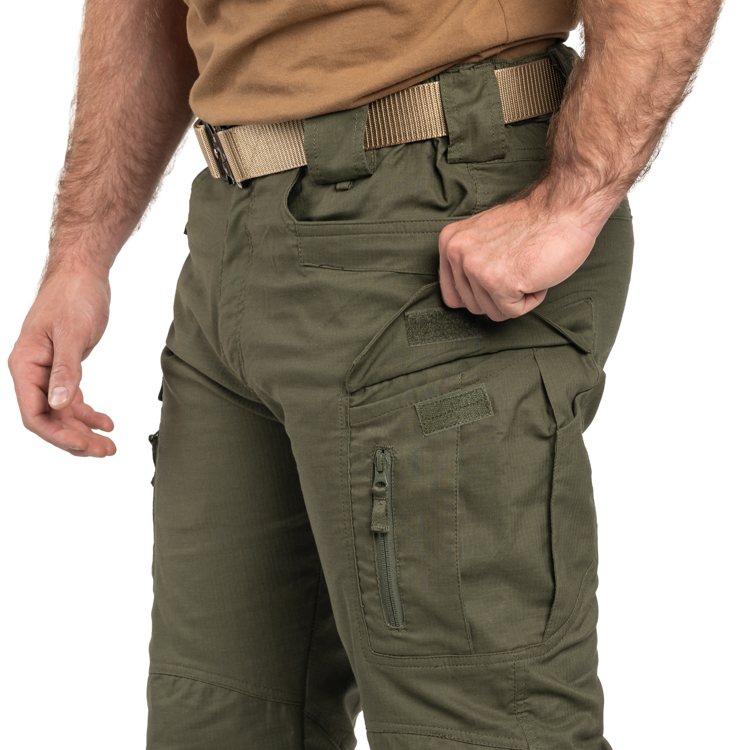Texar Elite Pro 2.0 Micro Ripstop Housut - Olive