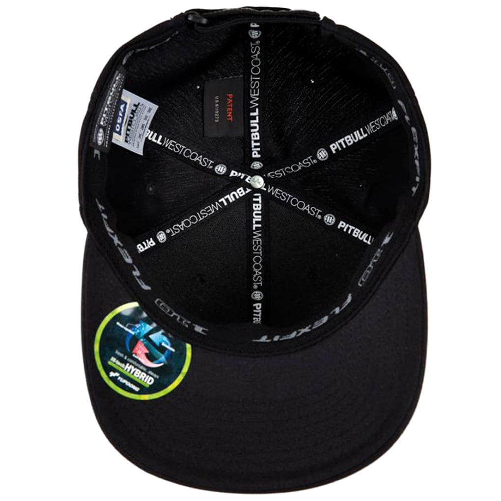 Pitbull Snapback Seascape Lippis - Black