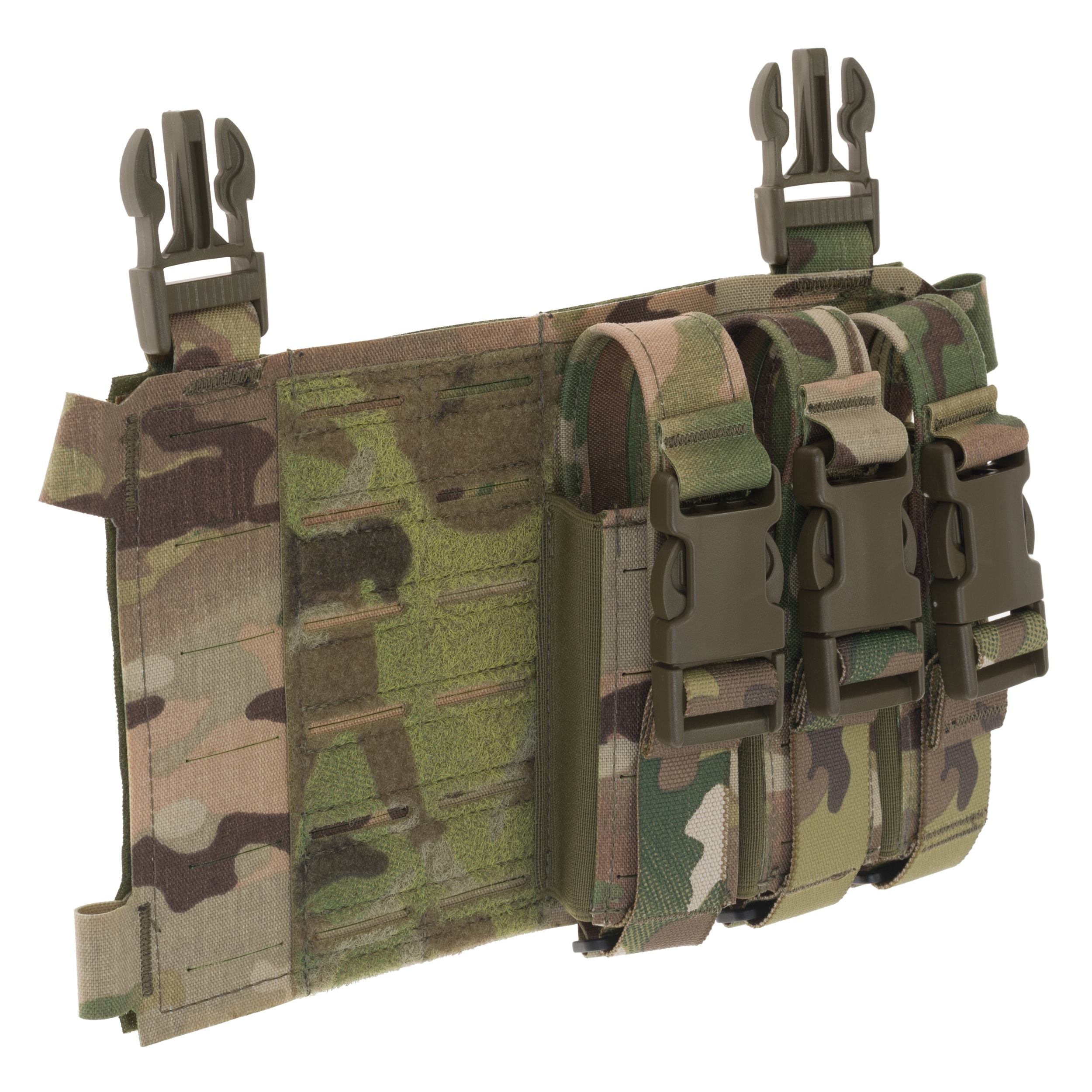 Combat Lab Front Flap Chest Rig Lippaiden Kantotasku - MultiCam