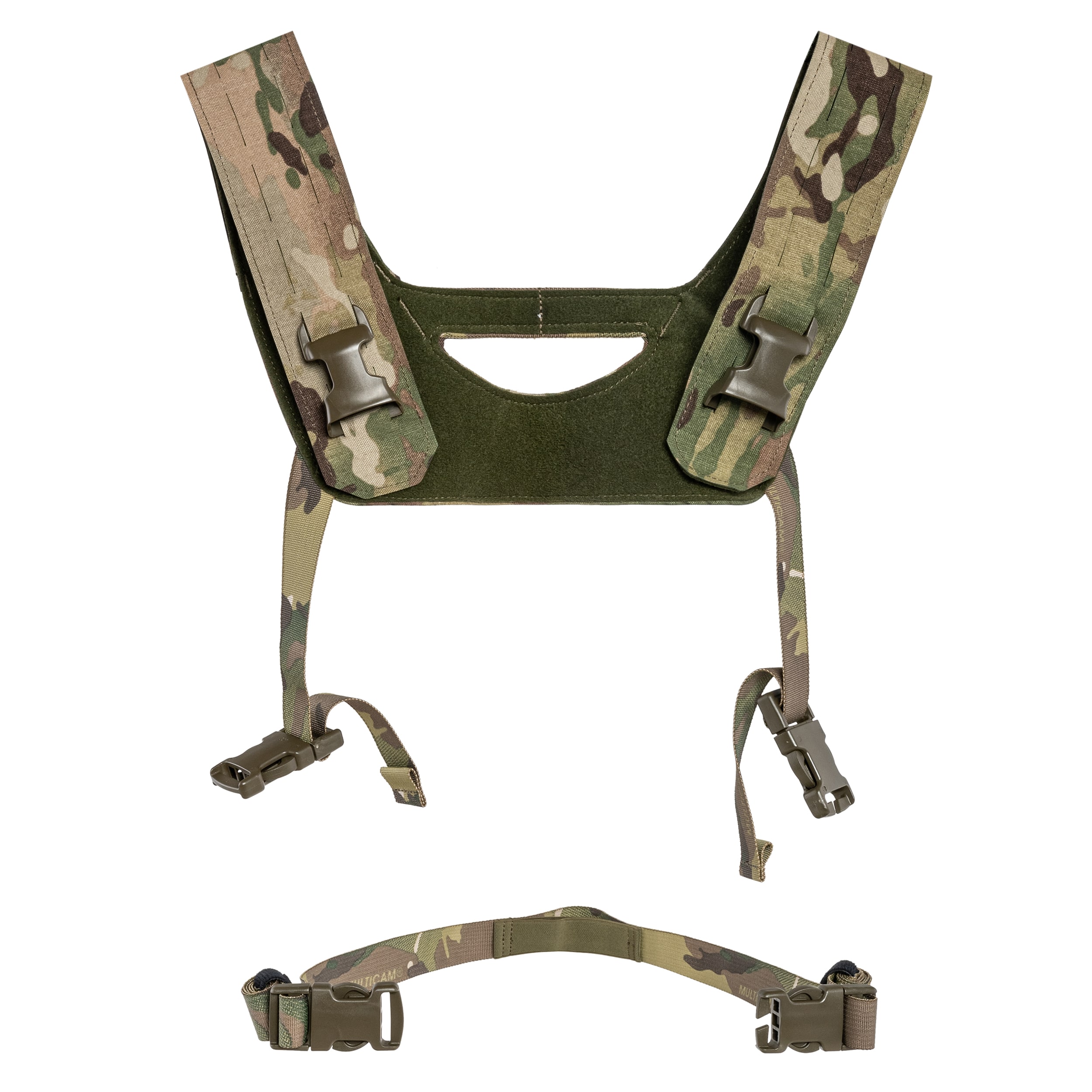 Combat Lab Typ H Taktiset Valjaat Chest RIG:lle - MultiCam