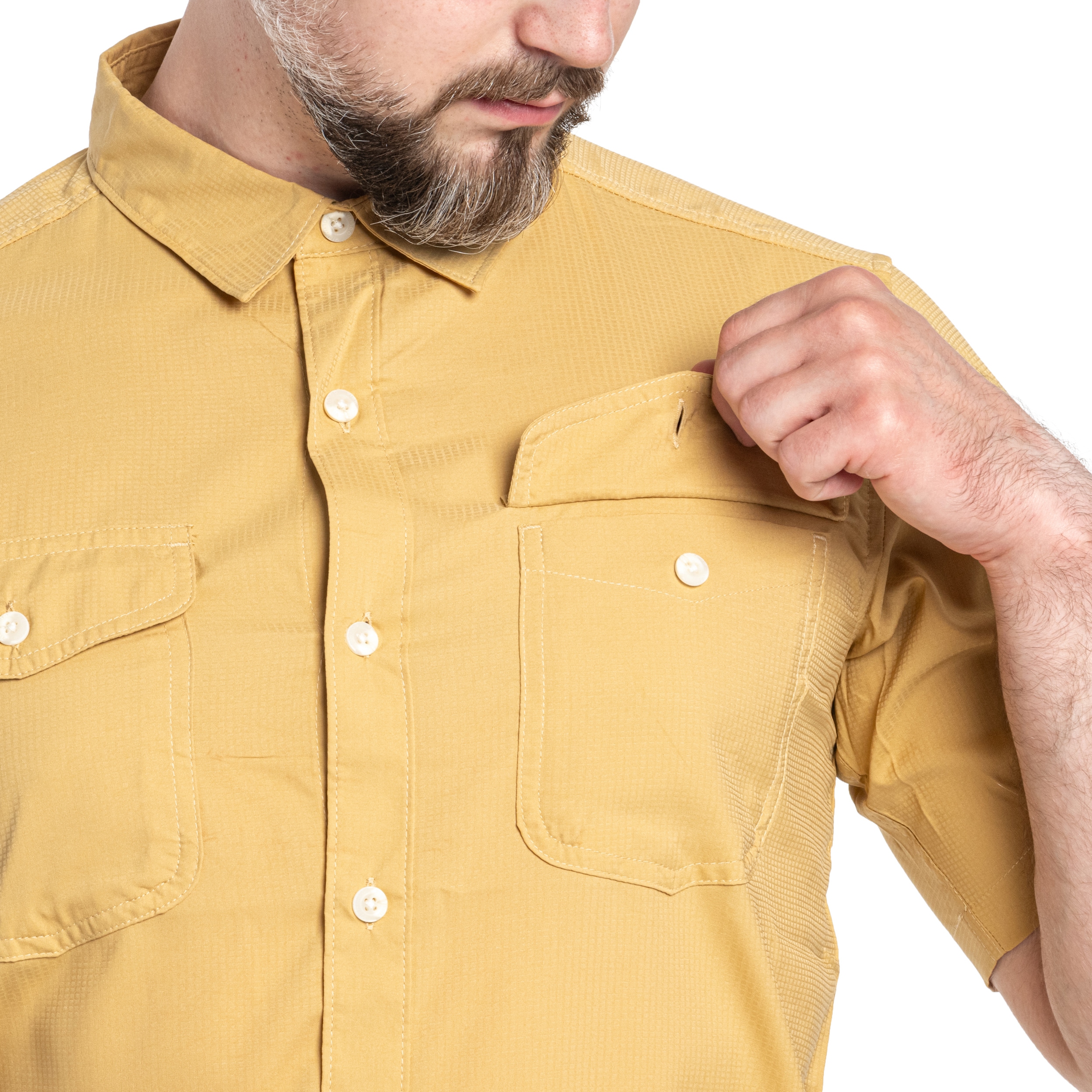 Columbia Utilizer II Solid Short Sleeve -paita - Light Camel