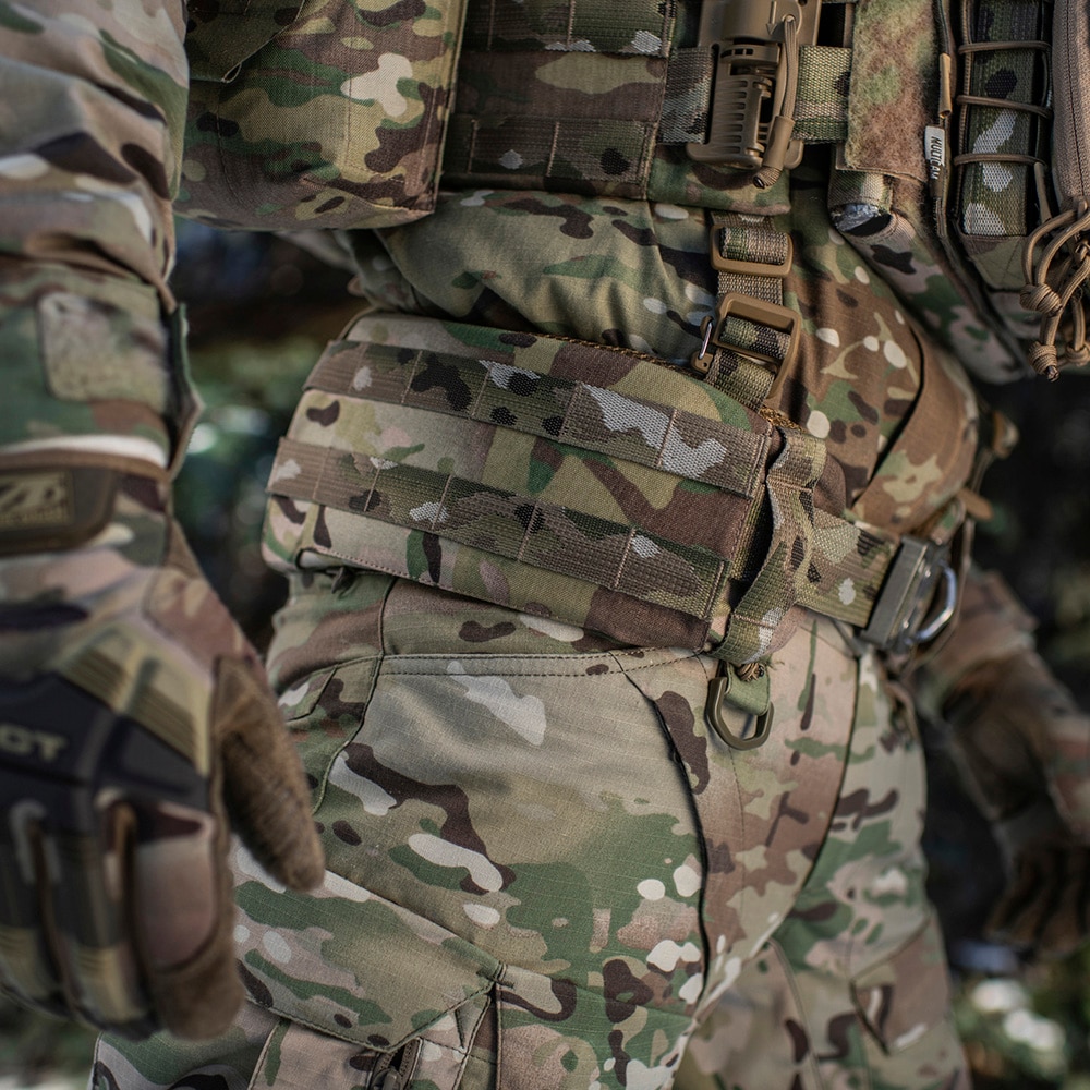 M-Tac War Belt Armor Tegris D-Ring Cobra Vyö - Multicam