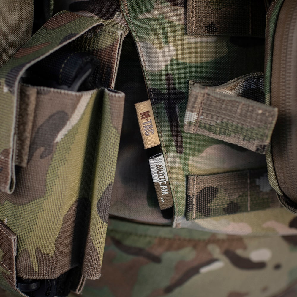 M-Tac War Belt Armor Tegris D-Ring Cobra Vyö - Multicam