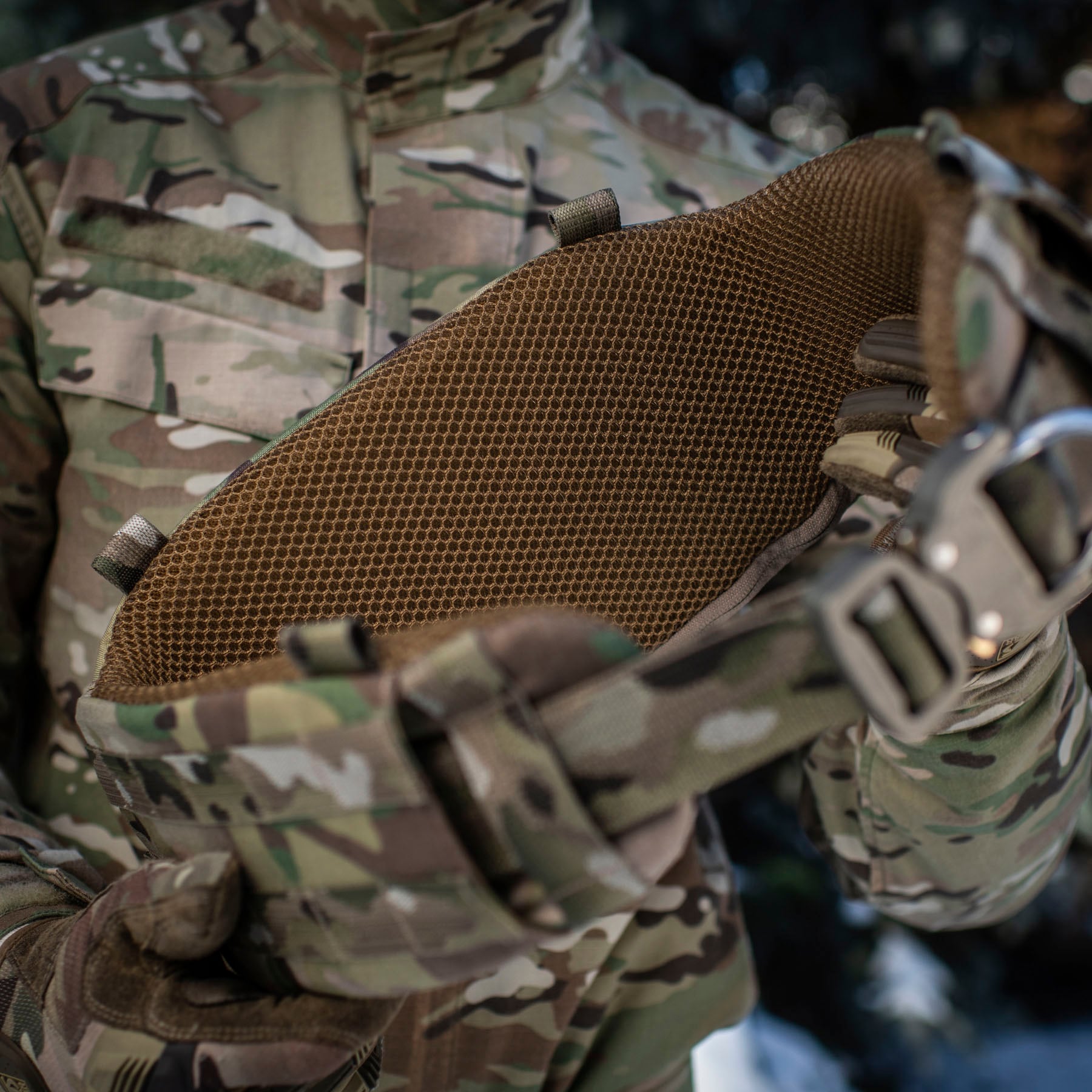 M-Tac War Belt Armor Tegris D-Ring Cobra Vyö - Multicam