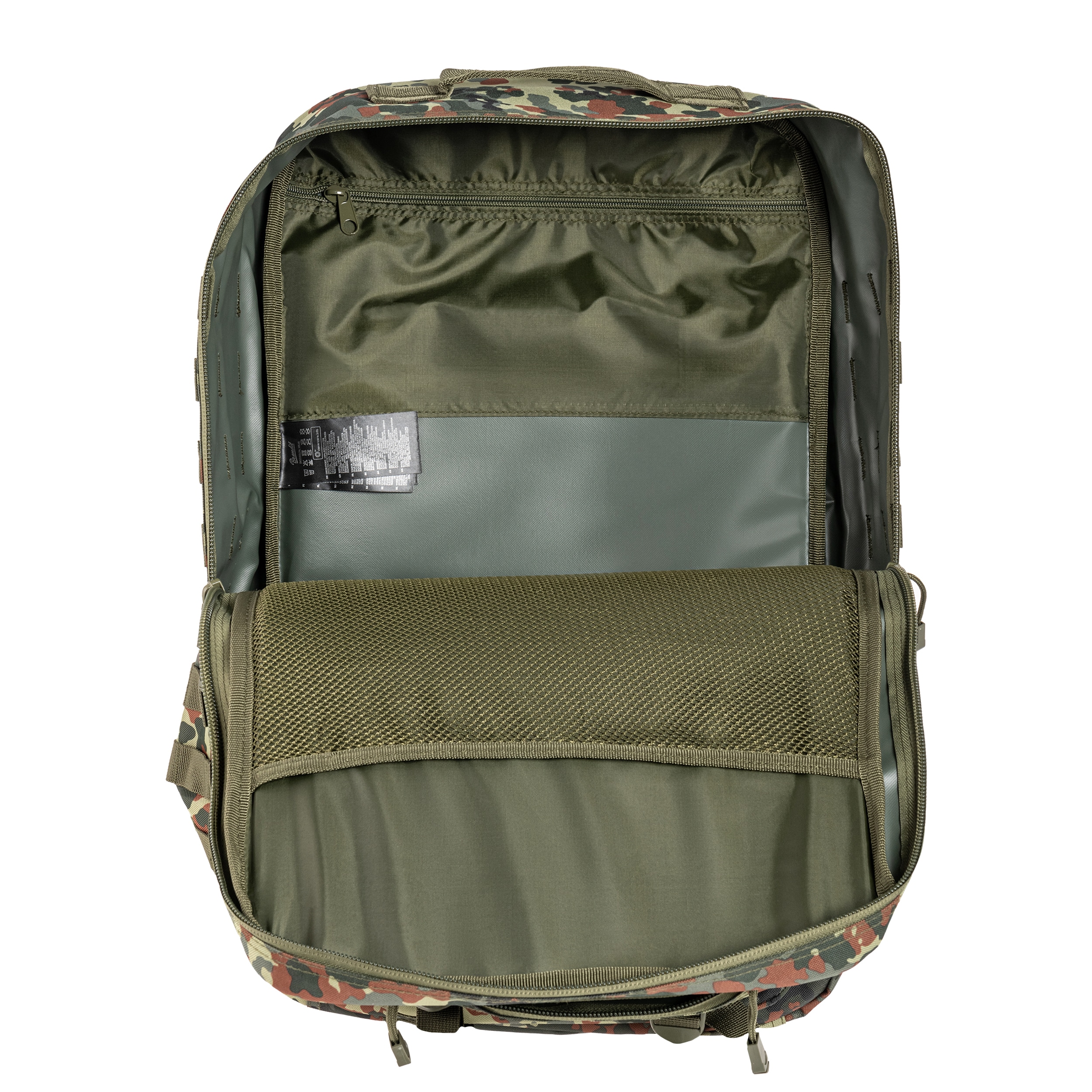 Brandit US Cooper XL Reppu 65 l - Flecktarn