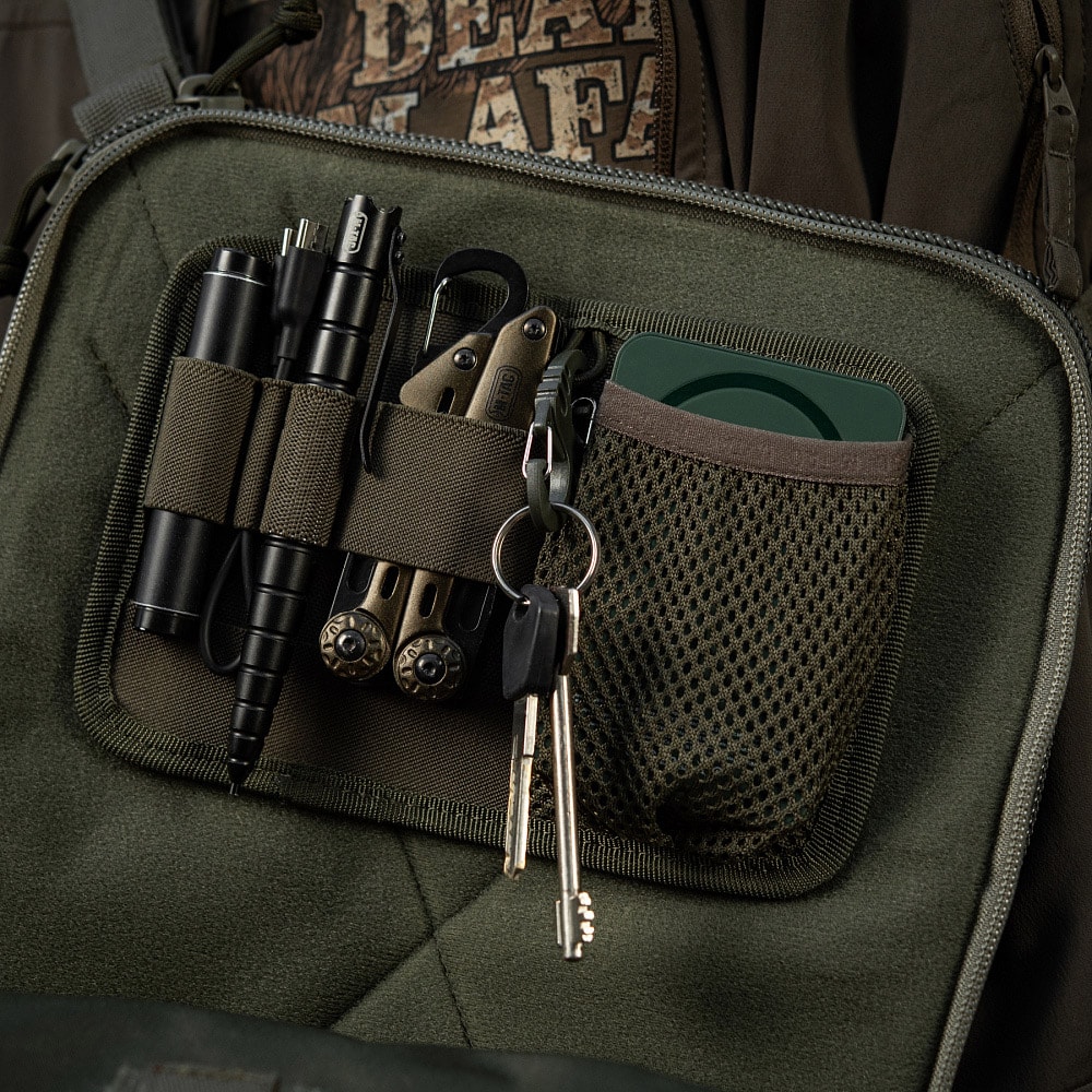M-Tac Hook & Loop Low Profile Admin -paneeli - Ranger Green