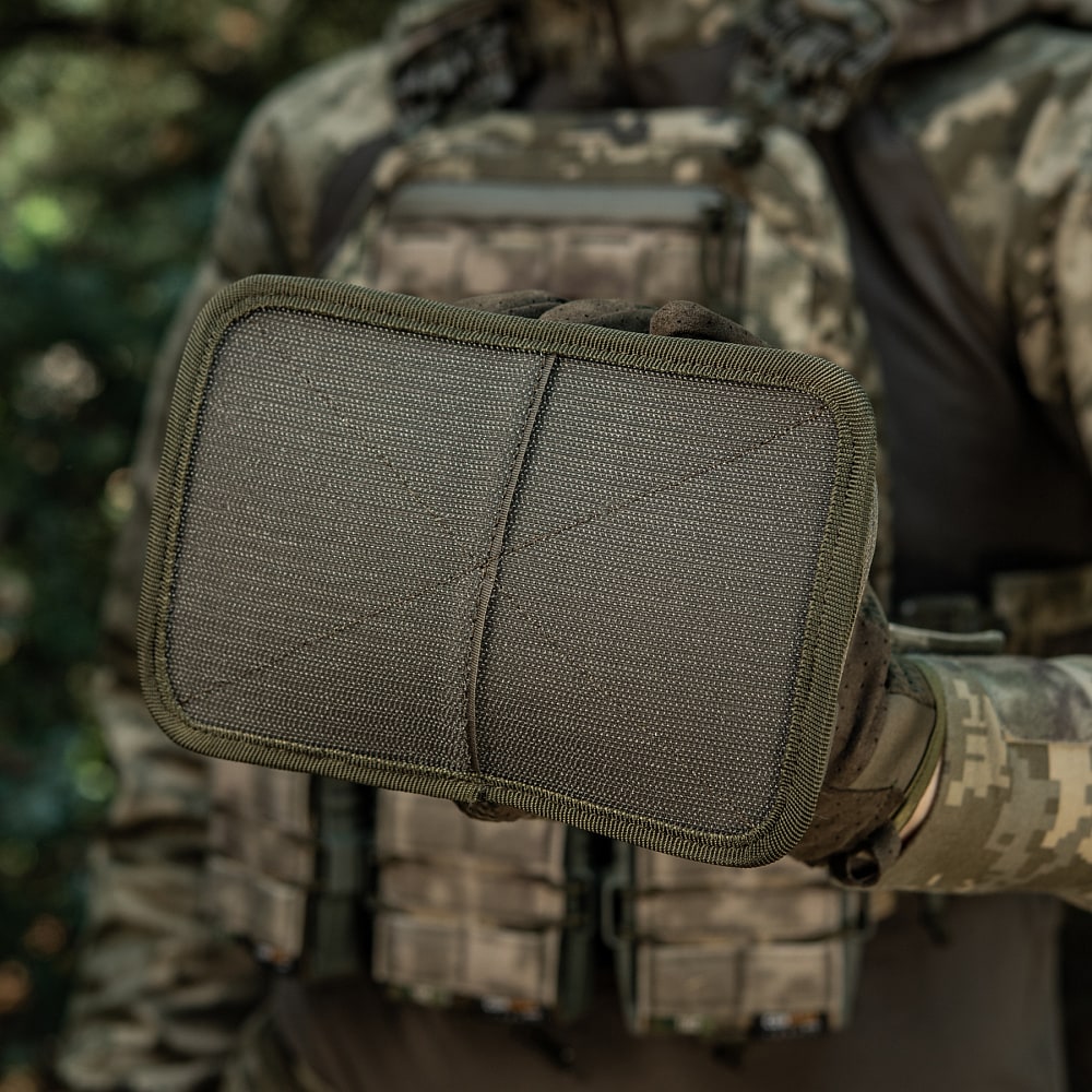 M-Tac Hook & Loop Utility Panel Tasku - Ranger Green