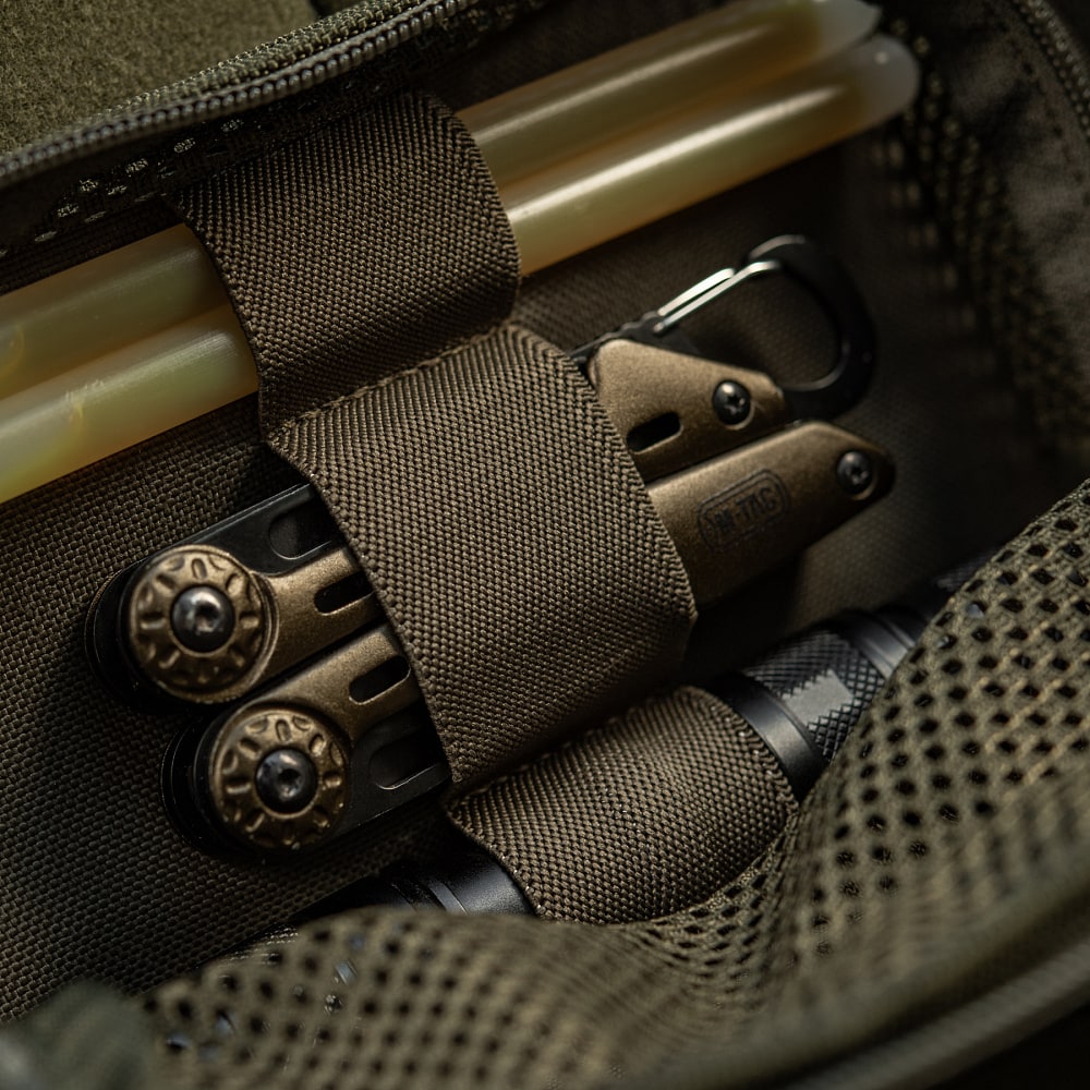 M-Tac Hook & Loop Utility Panel Tasku - Ranger Green