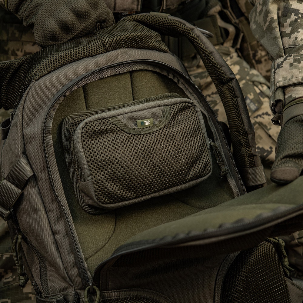 M-Tac Hook & Loop Utility Panel Tasku - Ranger Green
