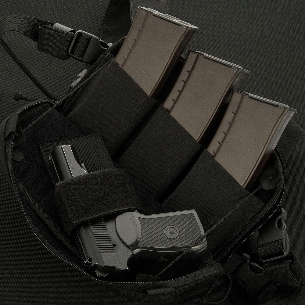 M-Tac Military Elite Chest Rig -liivi - Black