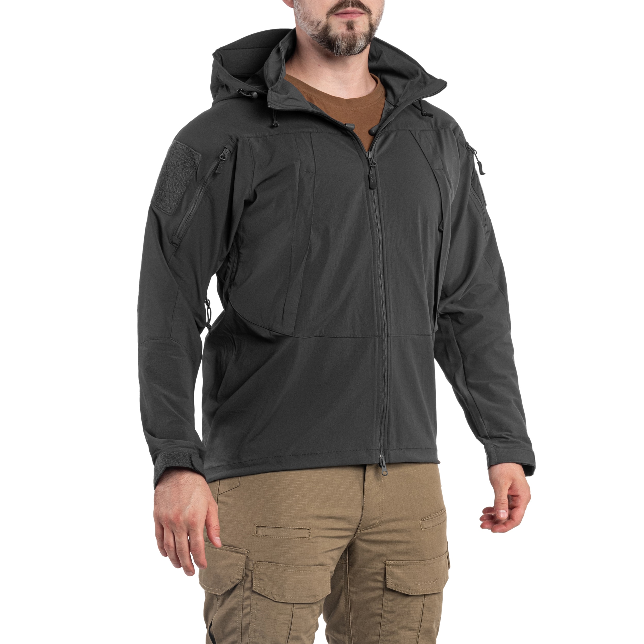 Helikon-Tex Trooper StormStretch Softshell MK2 Takki - Shadow Grey