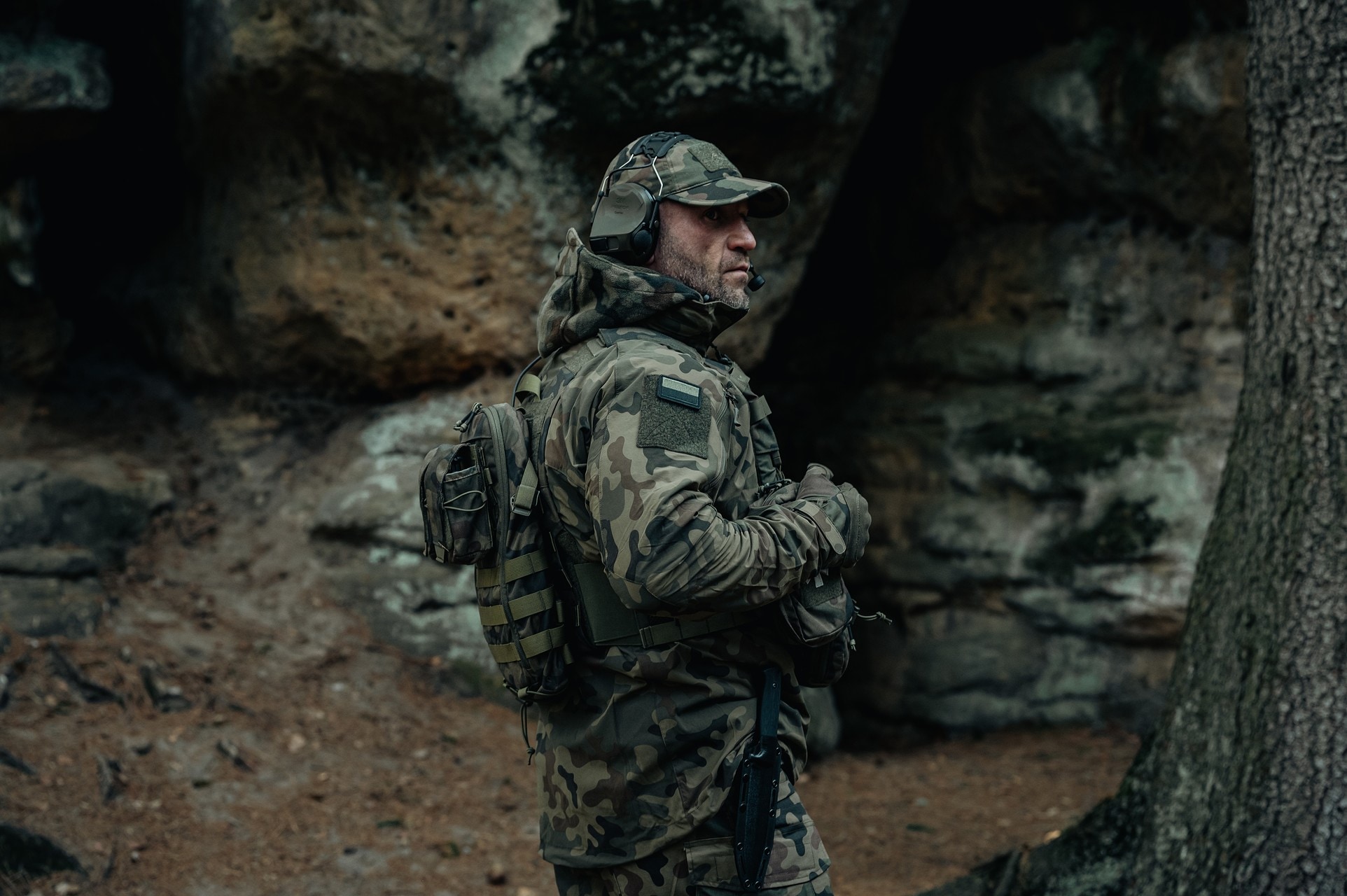 Helikon-Tex Trooper StormStretch Softshell MK2 Takki - wz.93 Pantera PL Woodland