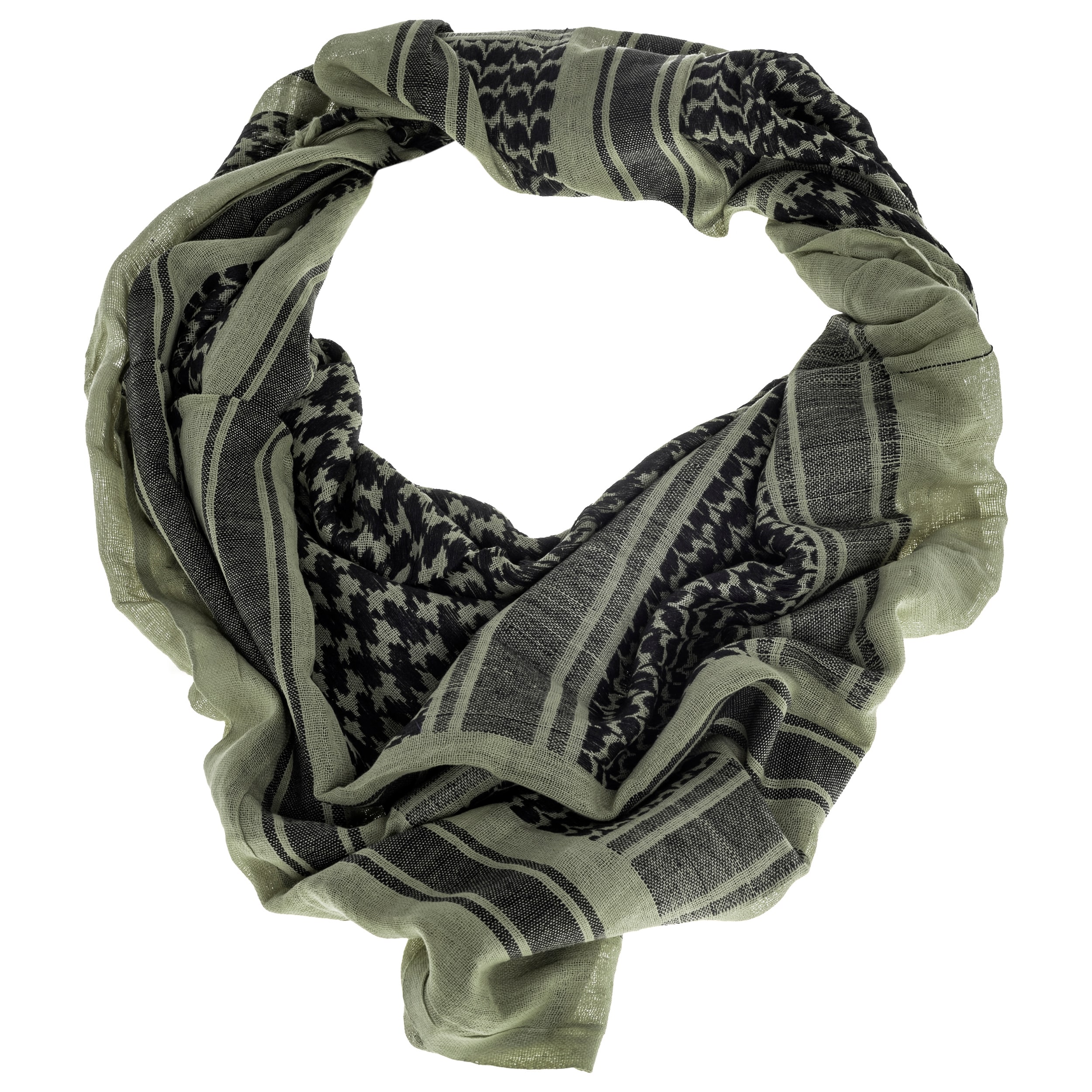 Mil-Tec Arafat-huivi Suojahuivi - Olive/Black