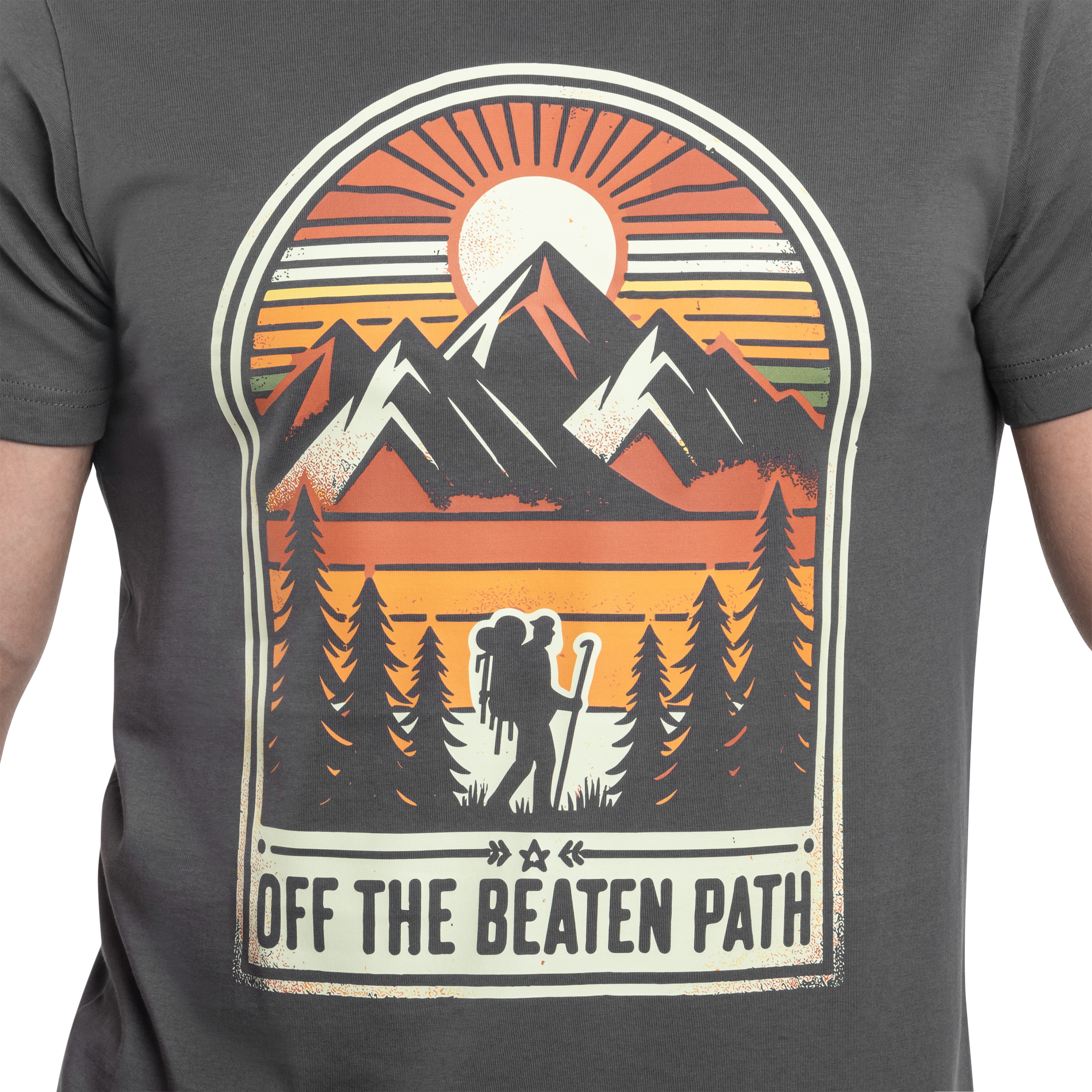 Voyovnik Off The Beaten Path T-paita - Grey