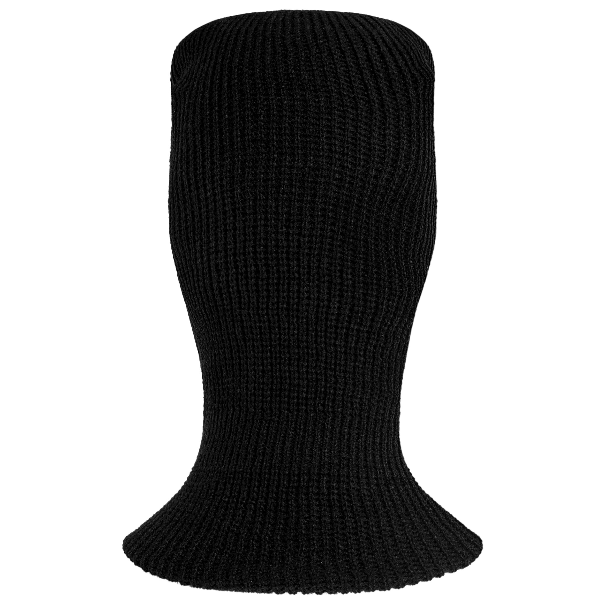 Mil-Tec Talvibalaclava 3 Aukolla - Black