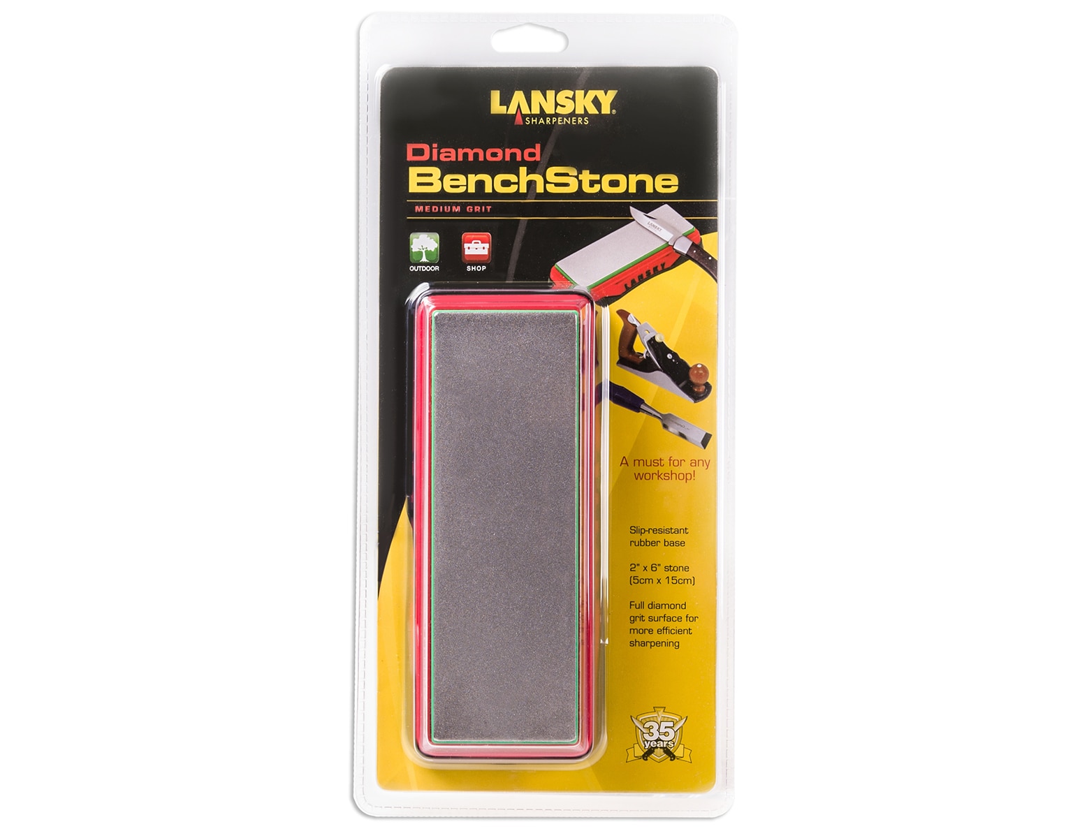 Lansky Benchstone Timanttiviila - Medium
