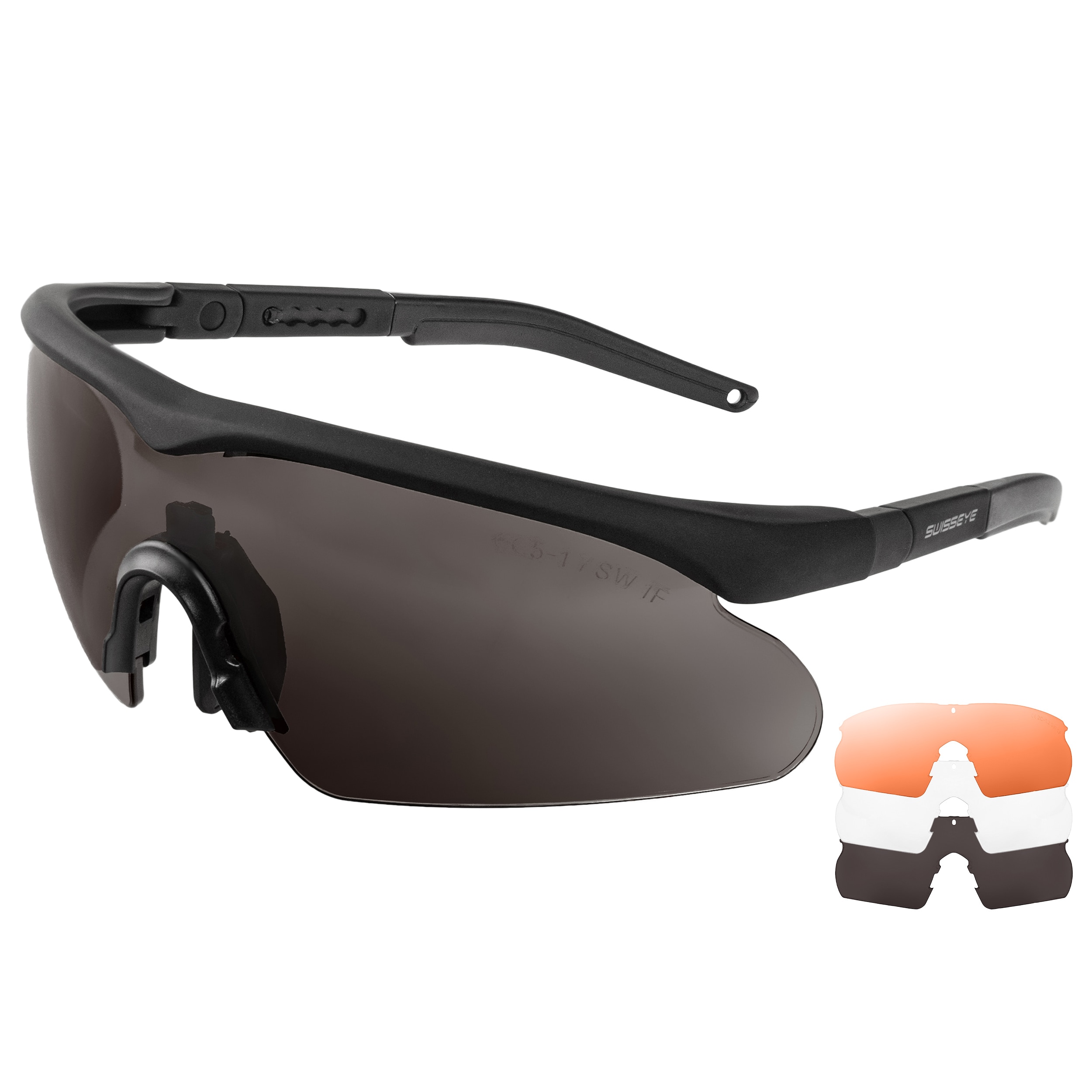 Swiss Eye Raptor Pro - Black taktiset lasit