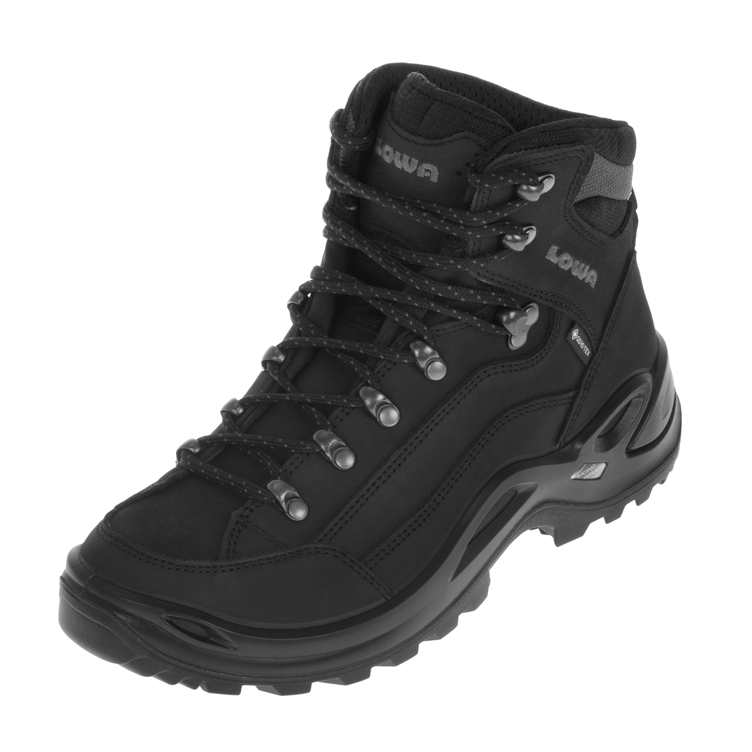 Lowa Renegade GTX MID Naisten Kengät - Deep Black