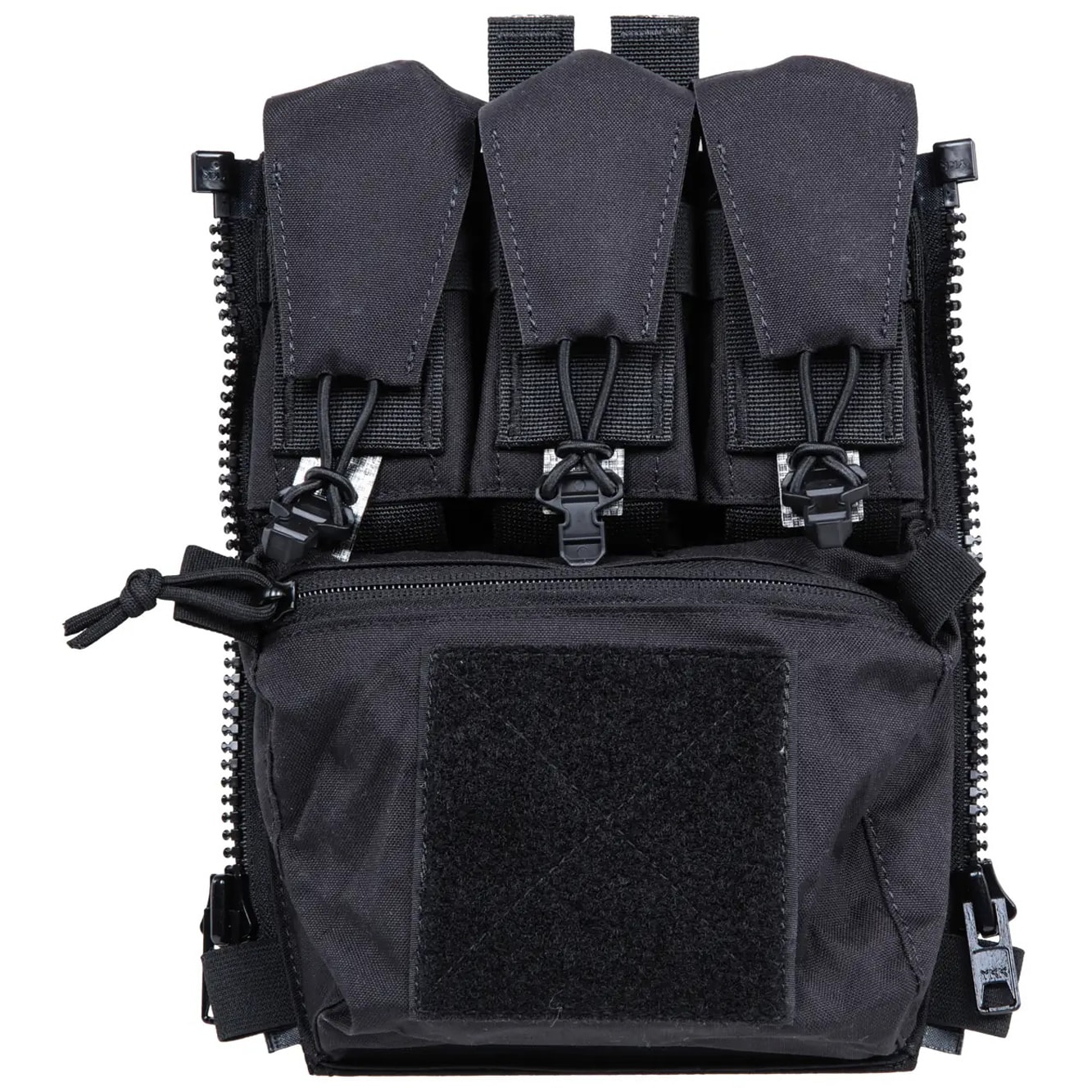 Wosport V5 PC Tactical Panel with Pouches - Black