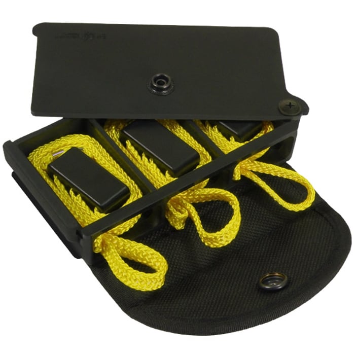 ESP HTH-03 Kääntyvä Kotelon kertakäyttöisille käsiraudoille - Black