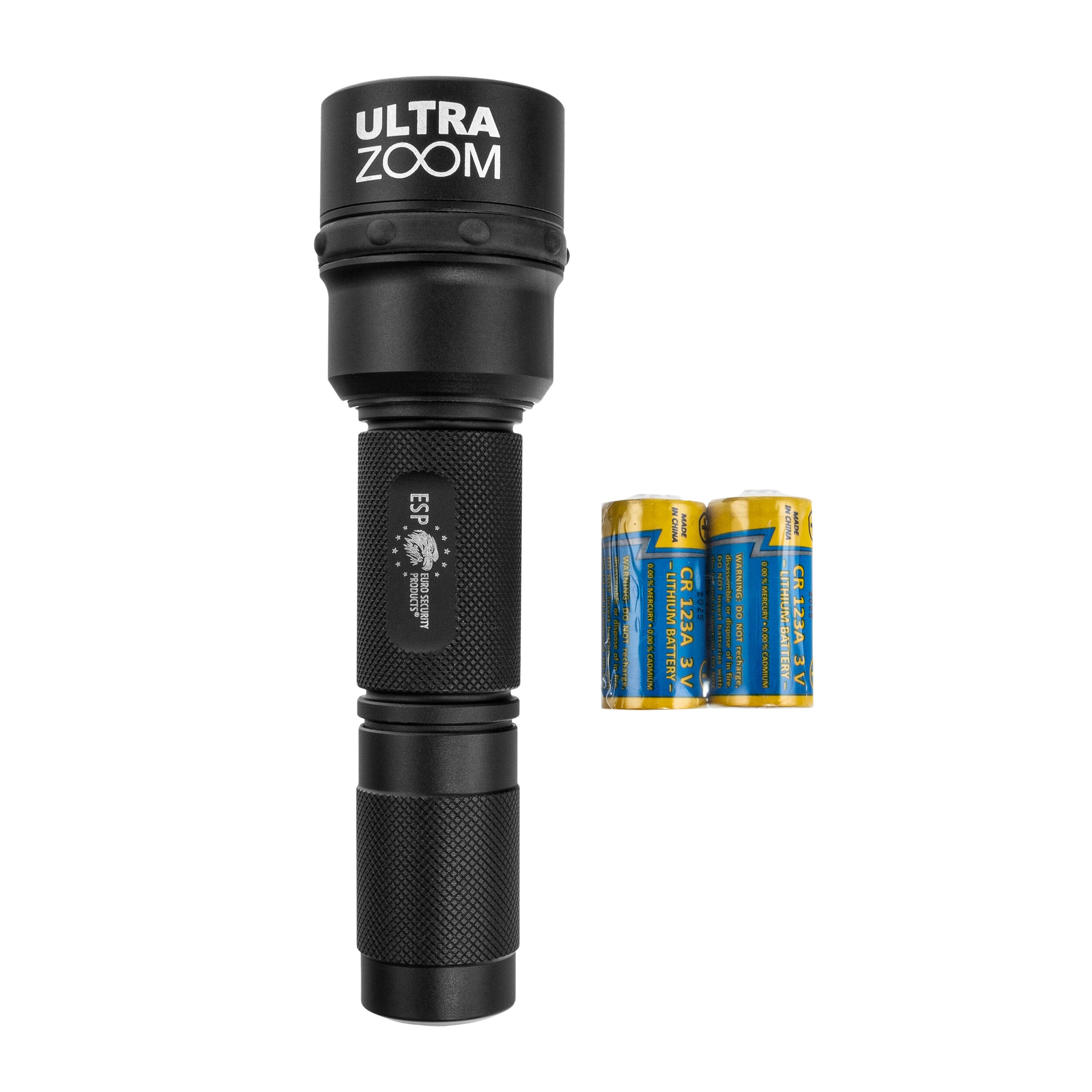 ESP Helios Ultrazoom-4N Taktinen Taskulamppu 200 lumens -