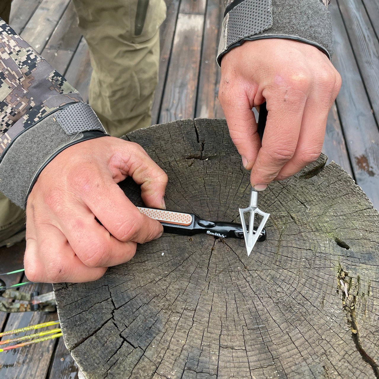 Smith's Edge Stick Knife & Broad Head Terotinhiomakone