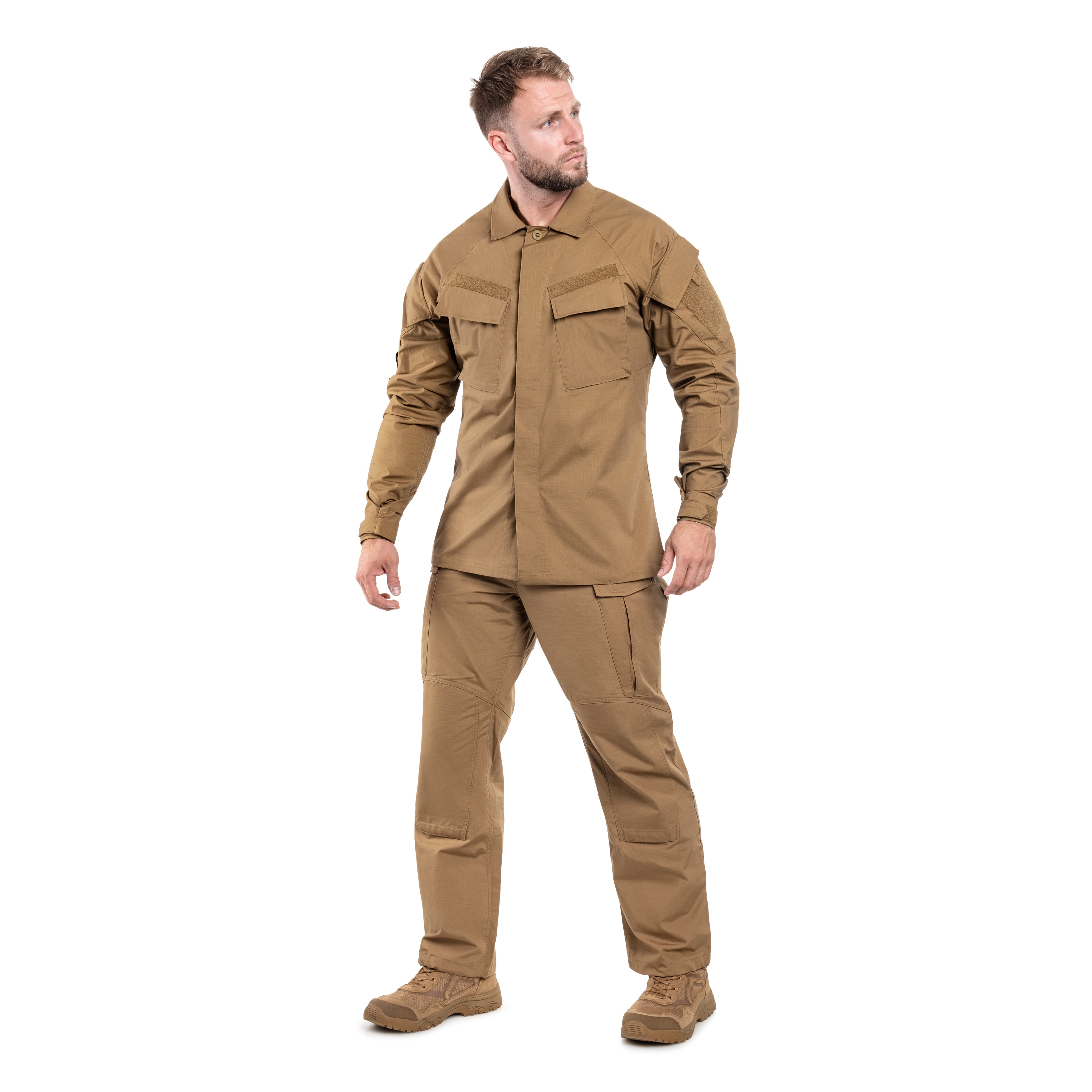 Helikon-Tex Raid Polycotton Stretch Rip-Stop -takki - Coyote
