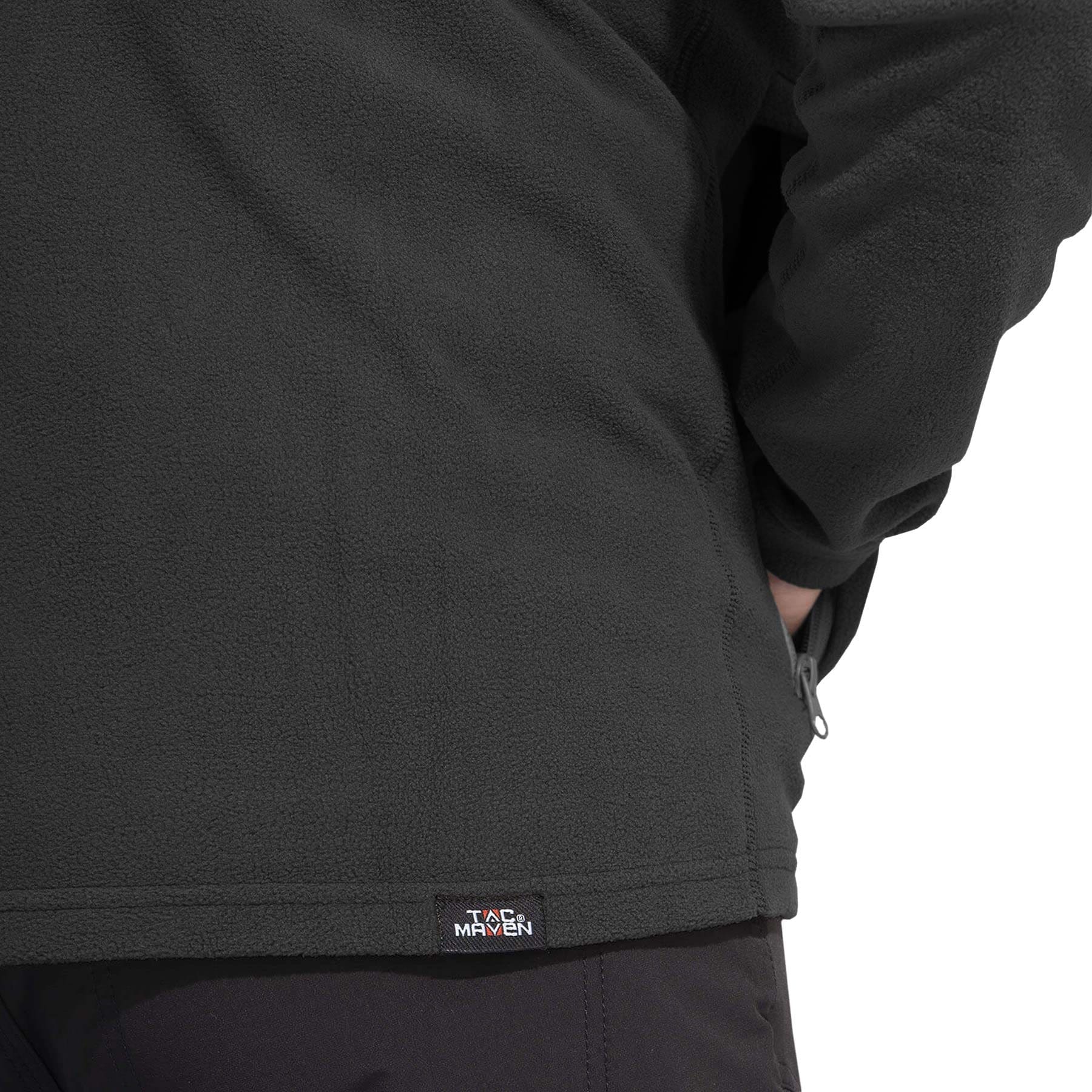 Pentagon Tac Maven Elk Fleece - Black/Wolf-Grey