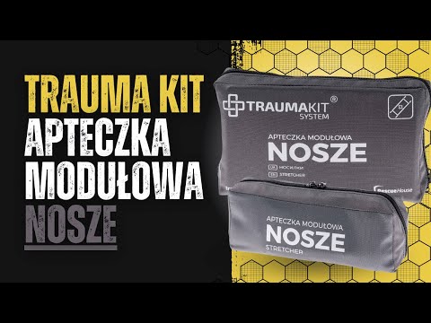 AedMax Trauma Kit Nosze modulaarinen ensiapulaukku - Vihreä