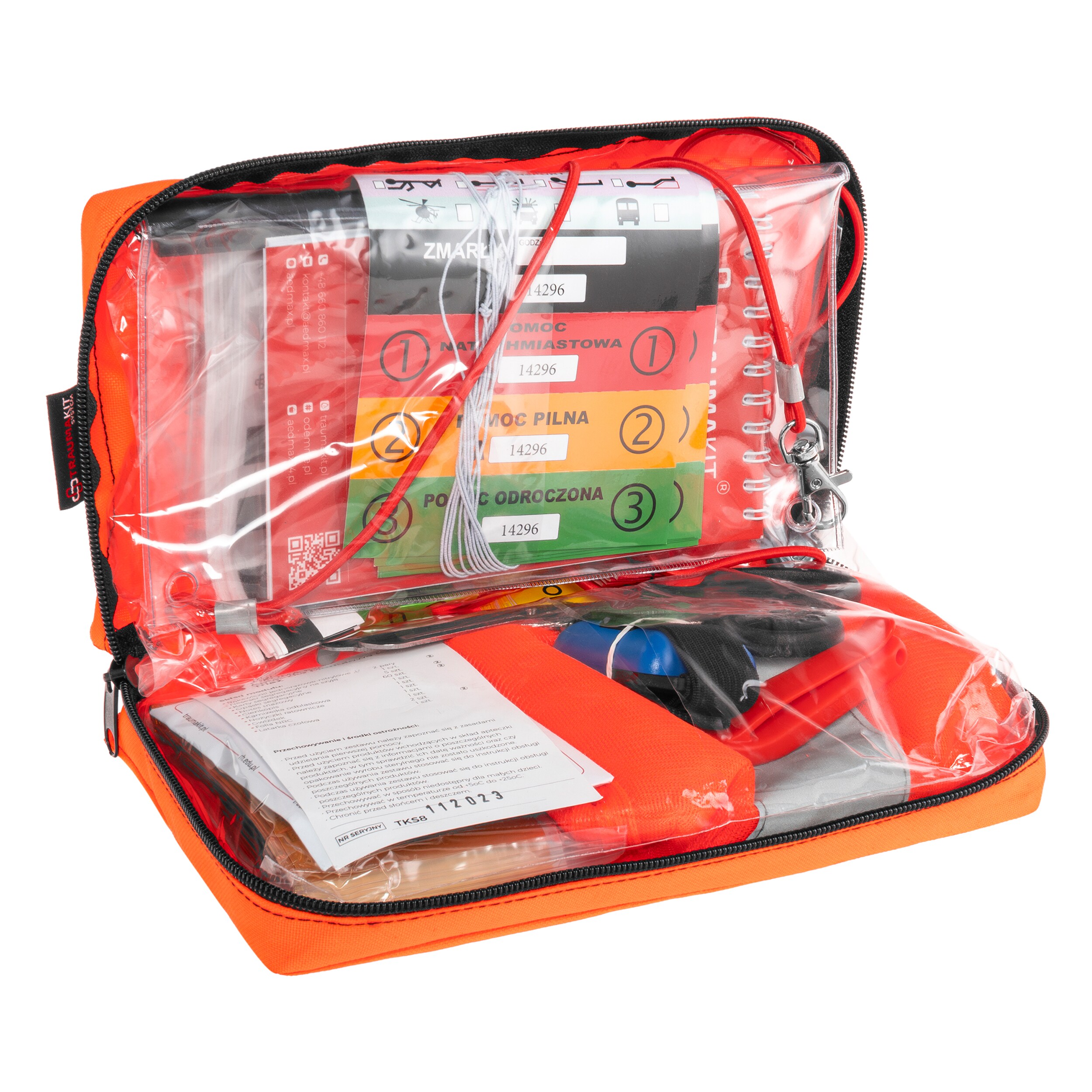AedMax Trauma Kit G Modulaarinen Ensiapupakkaus - Triage