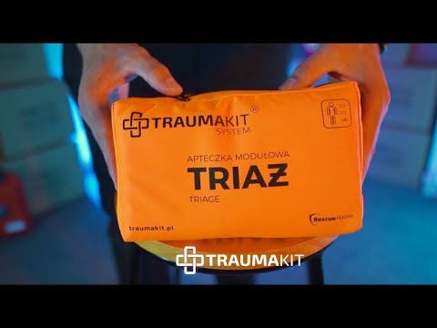 AedMax Trauma Kit G Modulaarinen Ensiapupakkaus - Triage