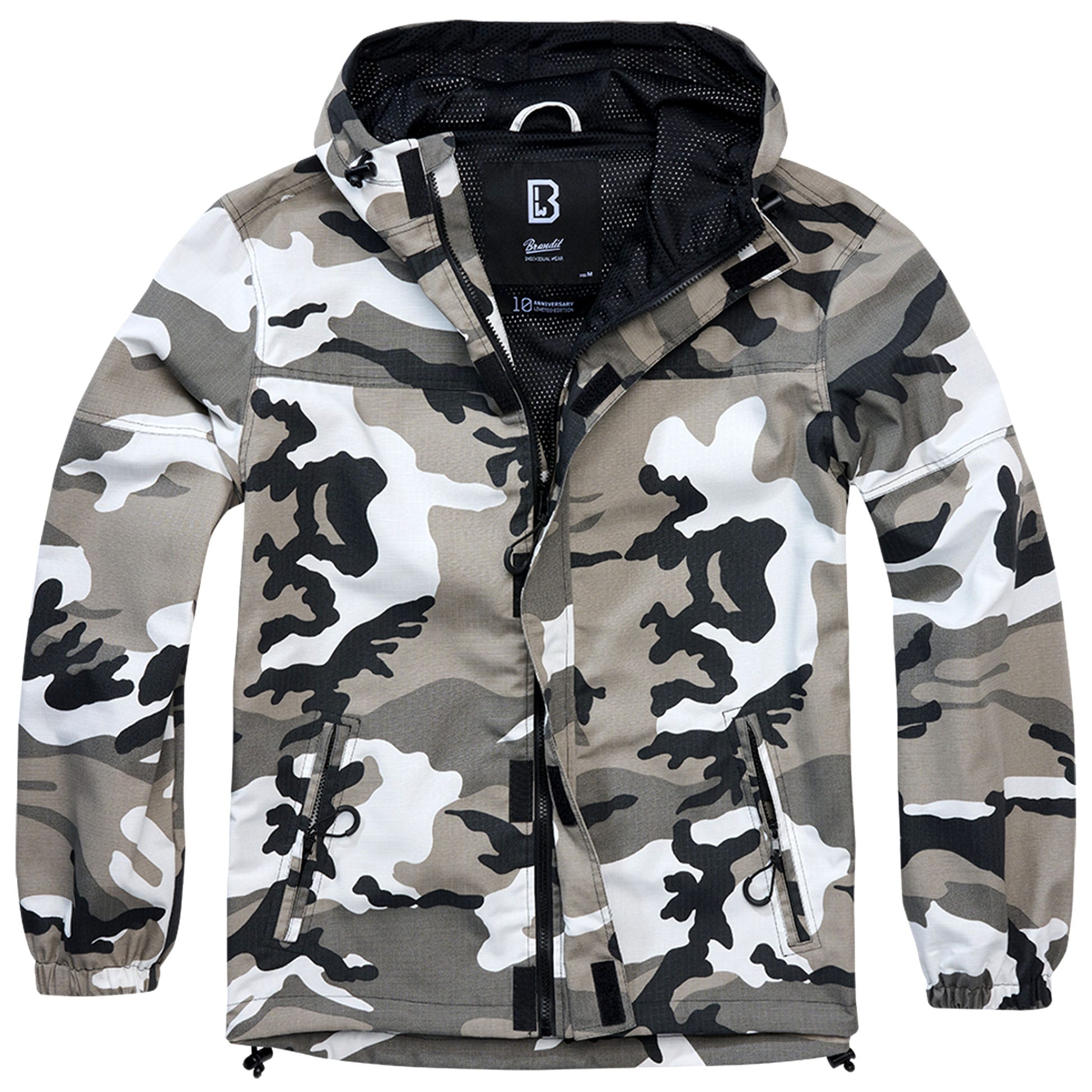 Brandit Summer Windbreaker Frontzip Ripstop Takki - Urban