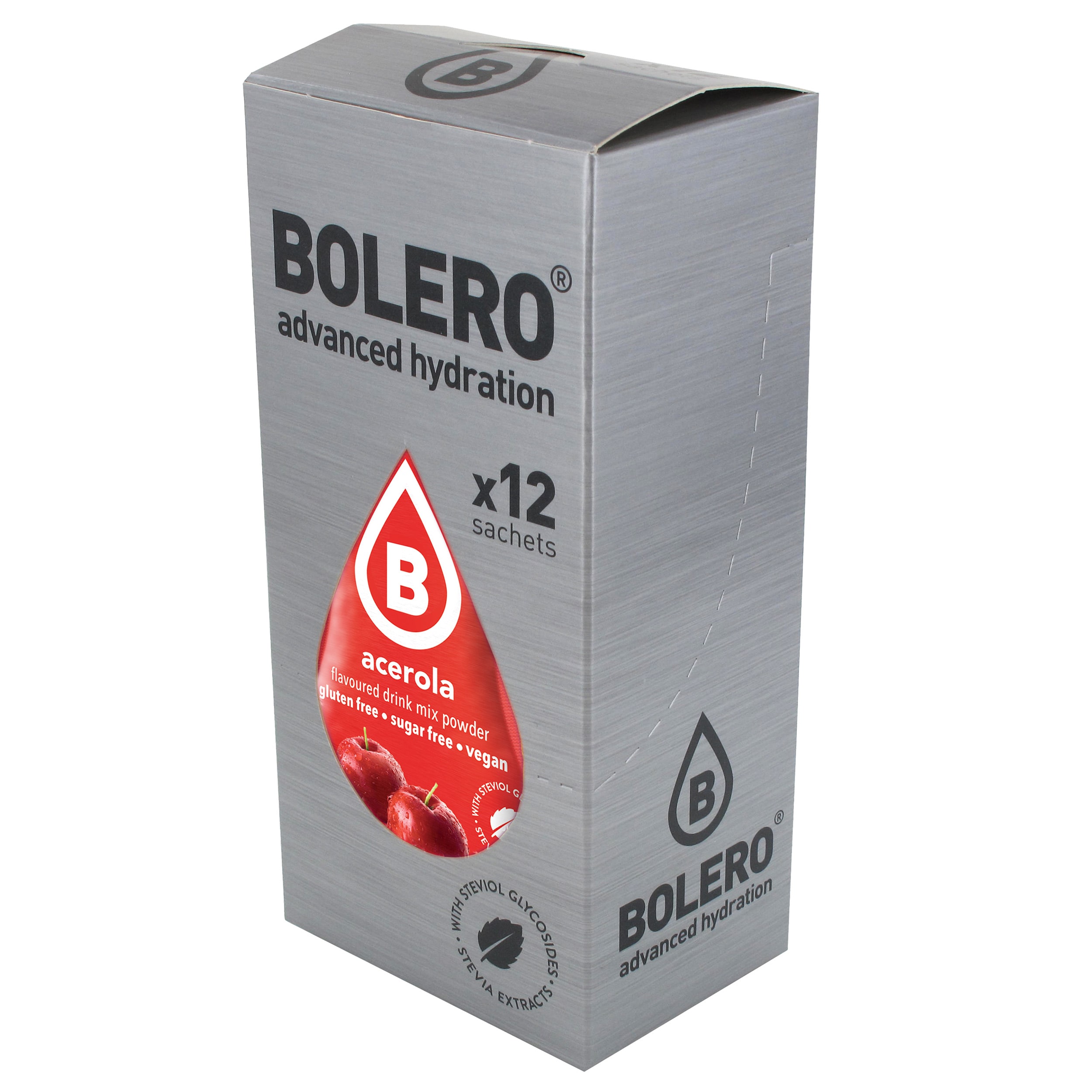Bolero Acerola -jauhejuoma stevialla 3 g - 12 kpl