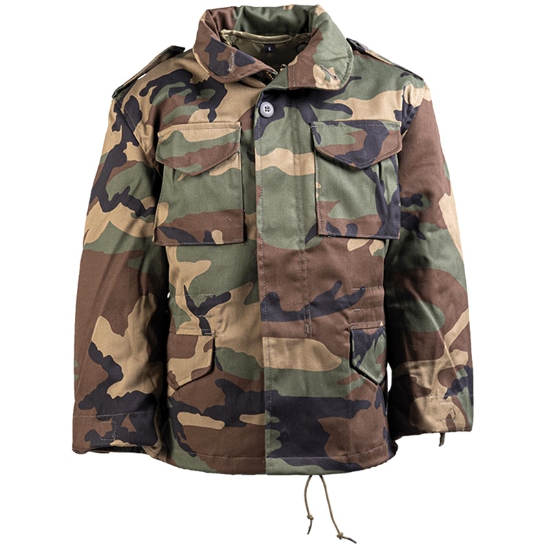Mil-Tec US Style M65 lasten takki - Woodland